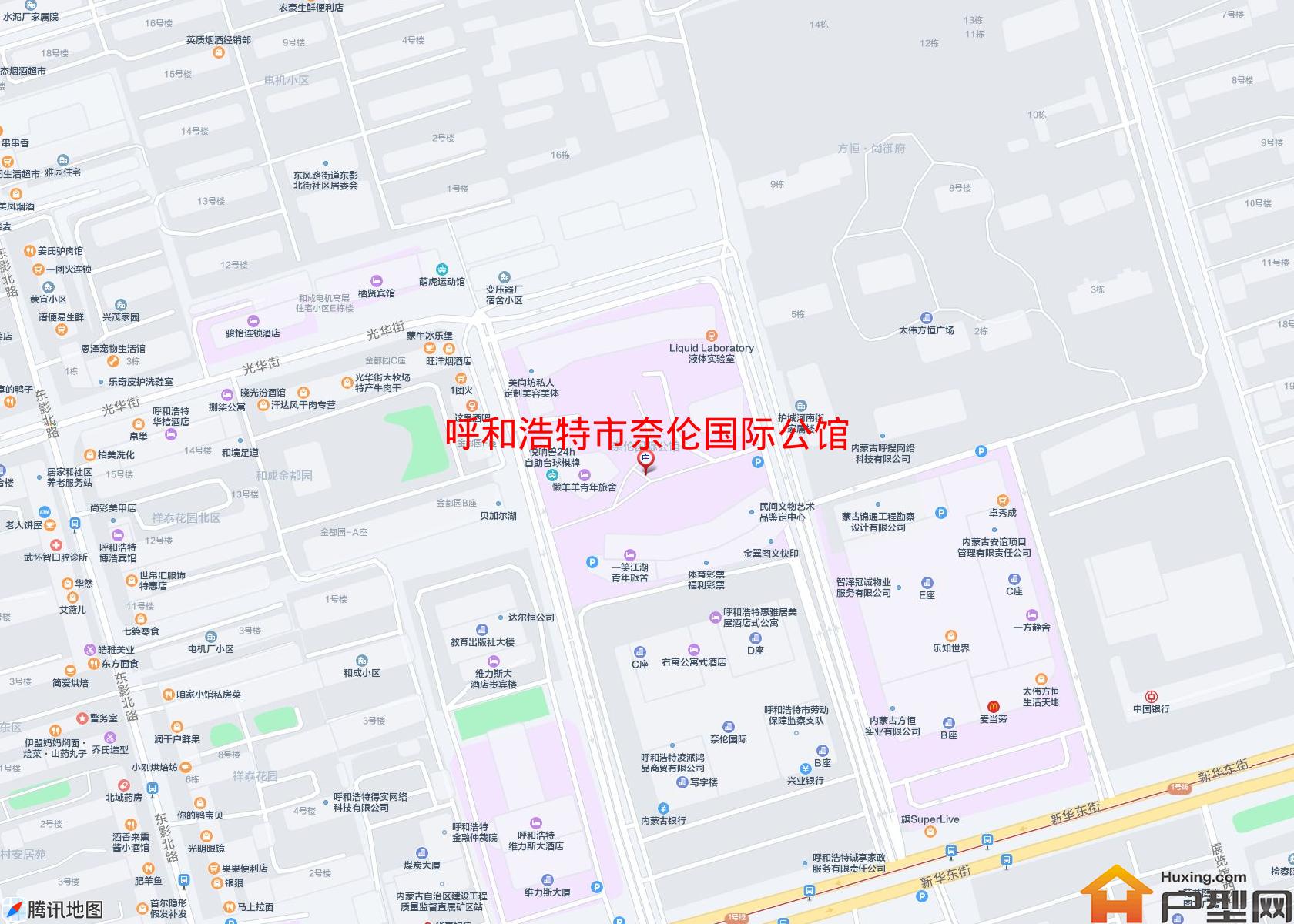 奈伦国际公馆小区 - 户型网