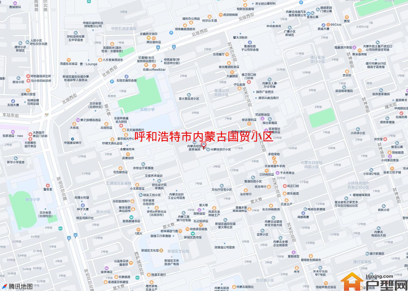 内蒙古国贸小区小区 - 户型网