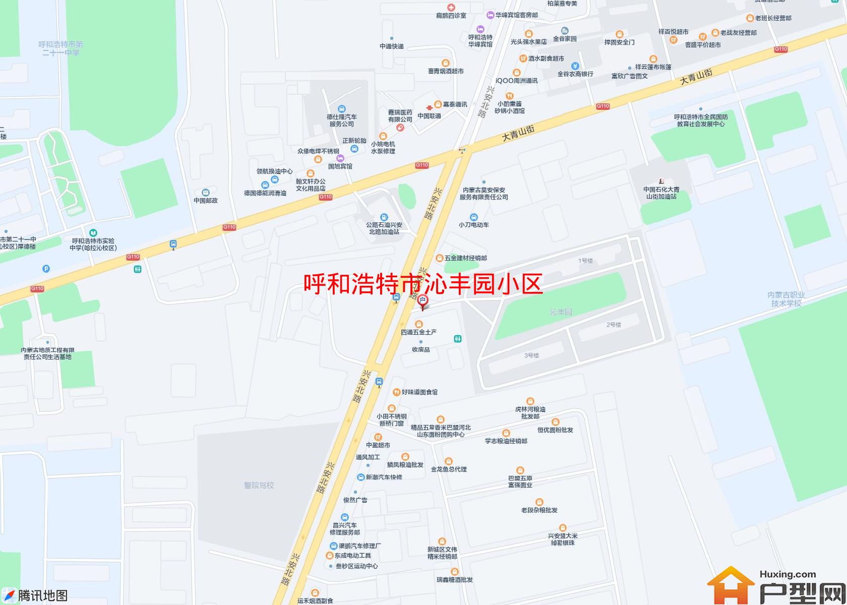 沁丰园小区小区 - 户型网