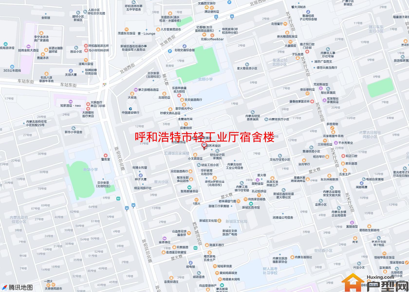 轻工业厅宿舍楼小区 - 户型网