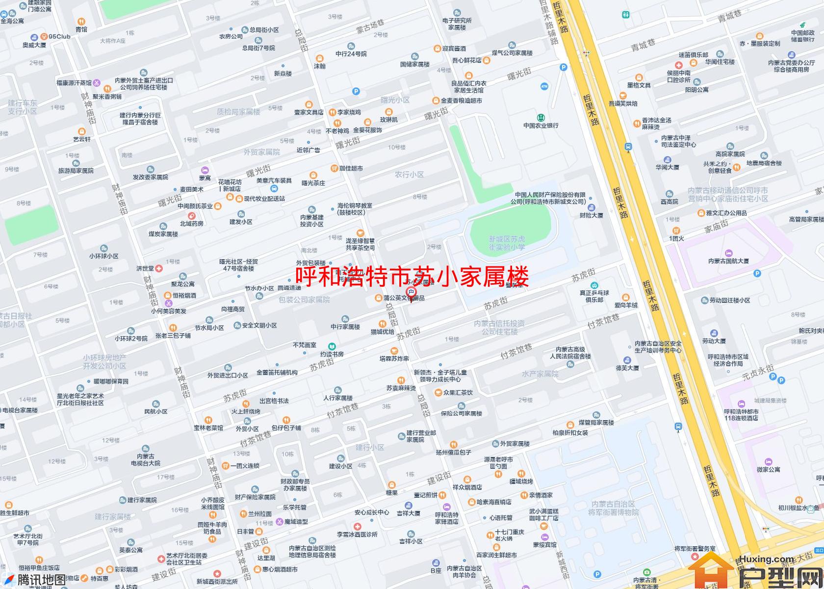 苏小家属楼小区 - 户型网
