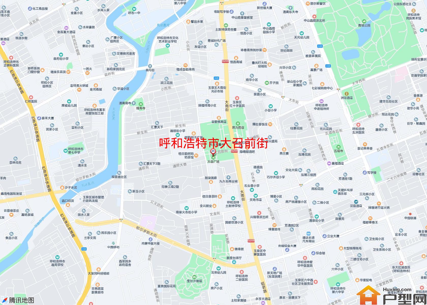 大召前街小区 - 户型网 大召前街小区 - 户型网