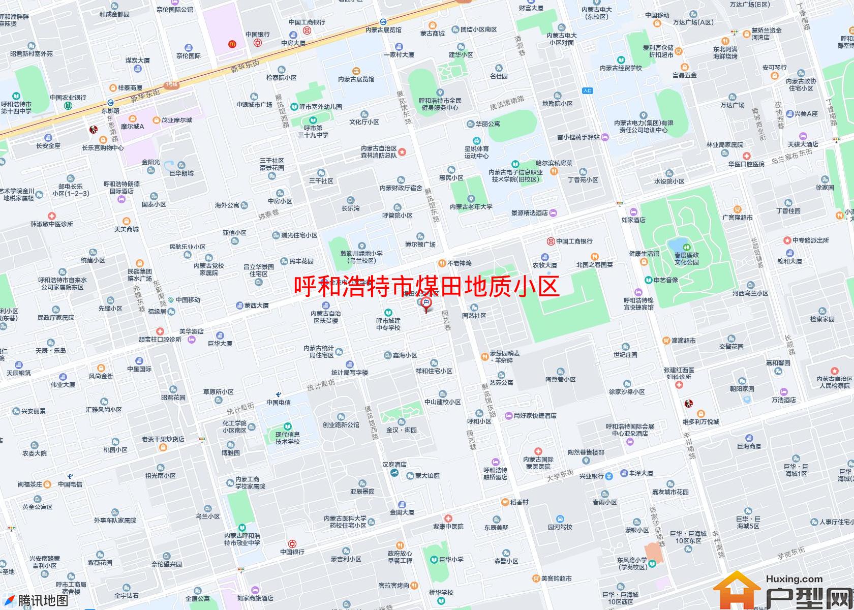 煤田地质小区小区 - 户型网