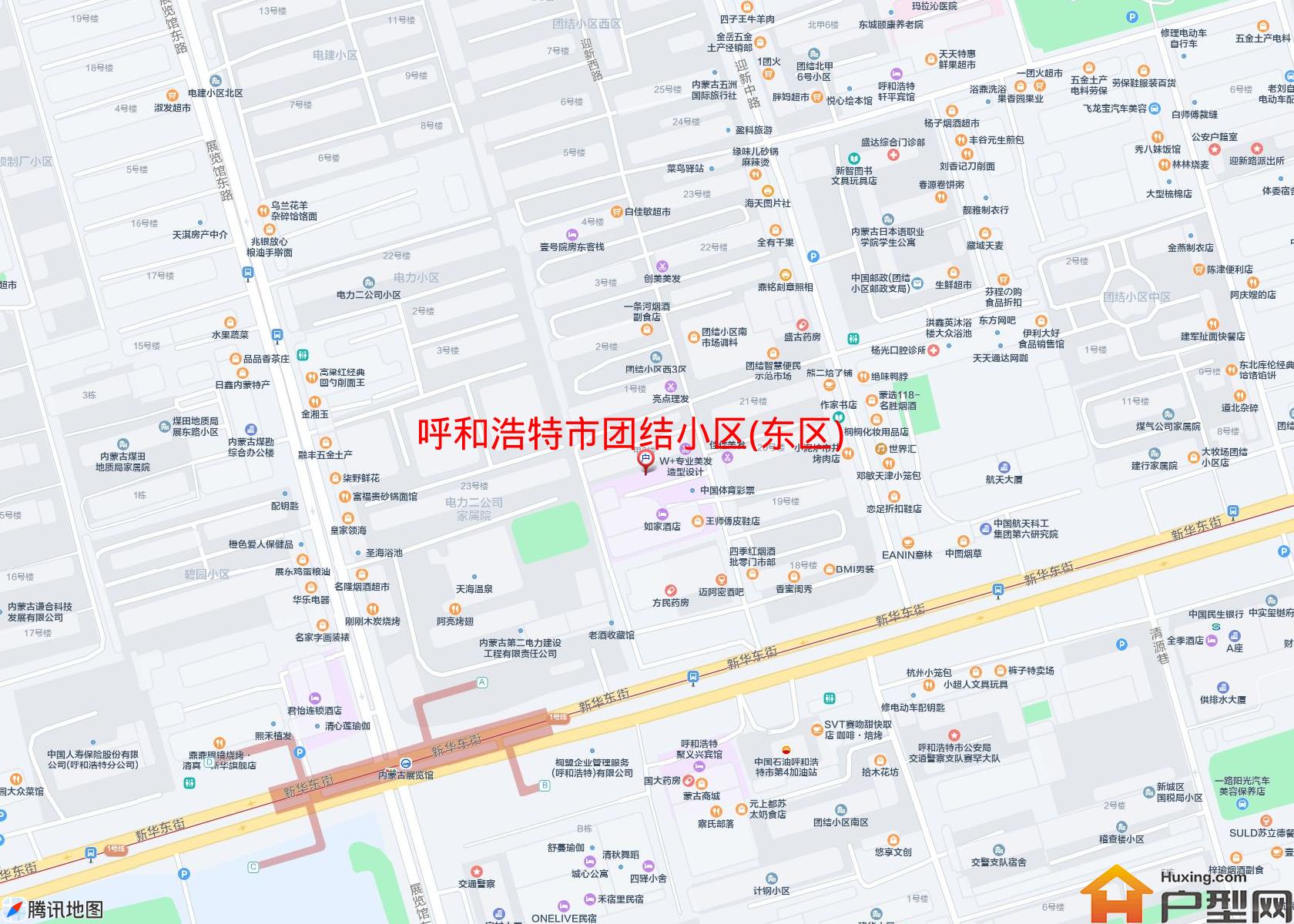 团结小区(东区)小区 - 户型网