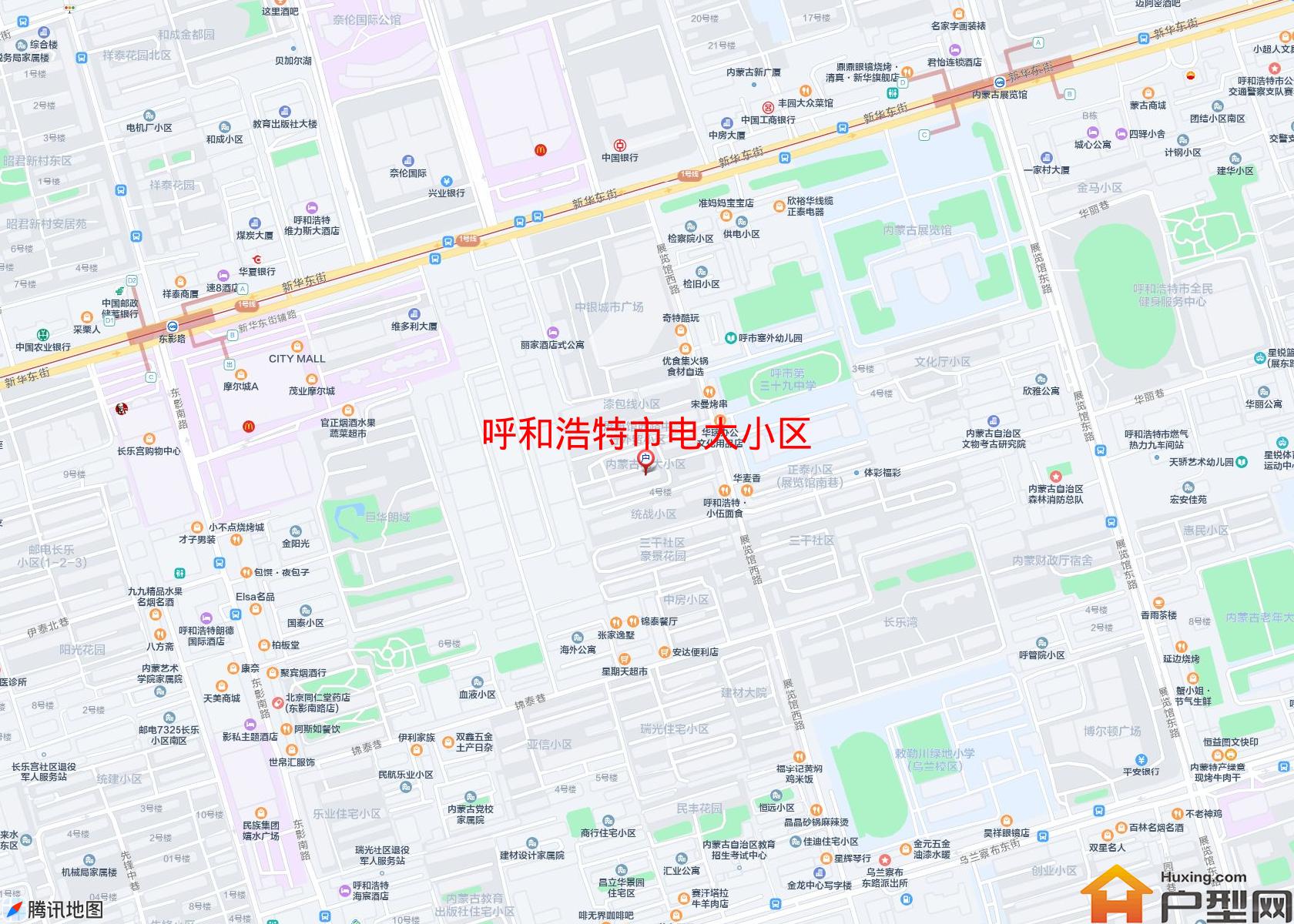 电大小区小区 - 户型网