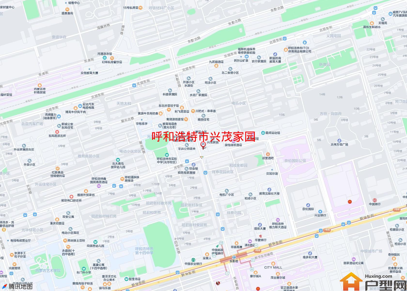 兴茂家园小区 - 户型网