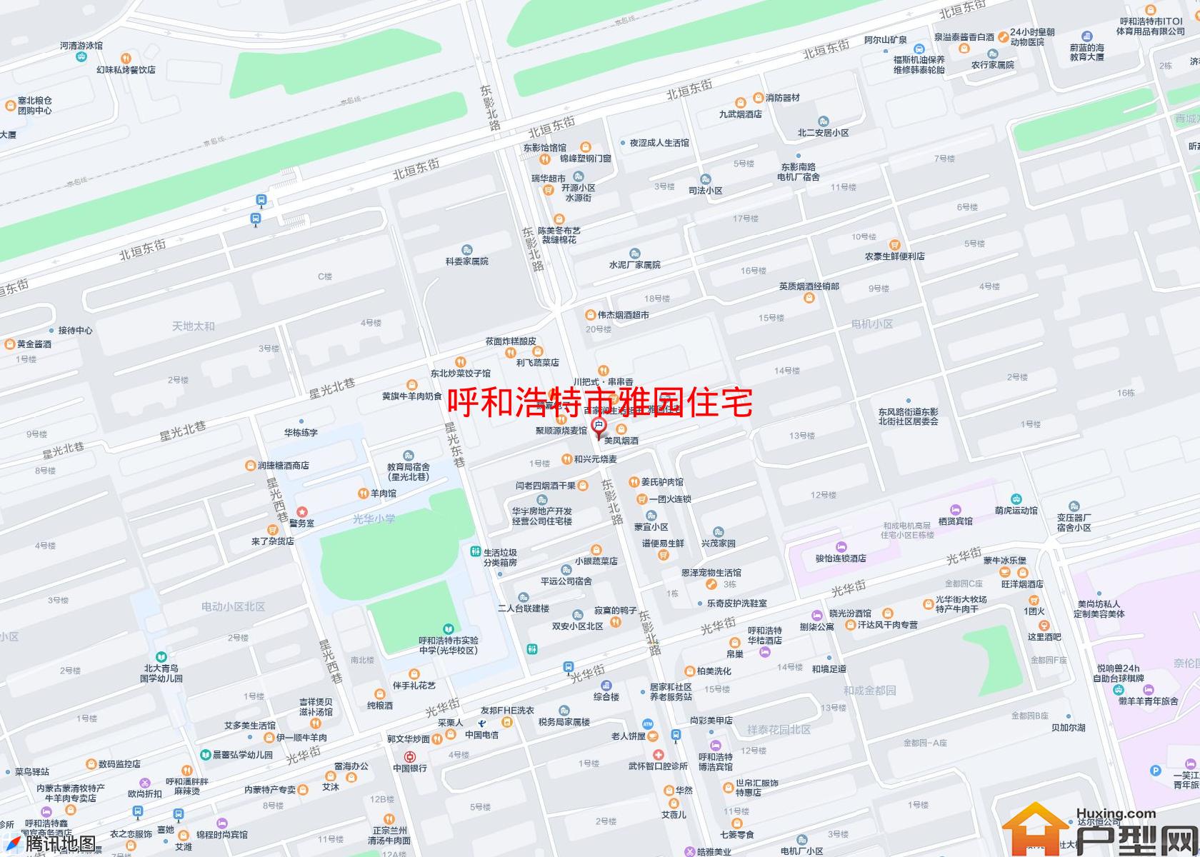 雅园住宅小区 - 户型网