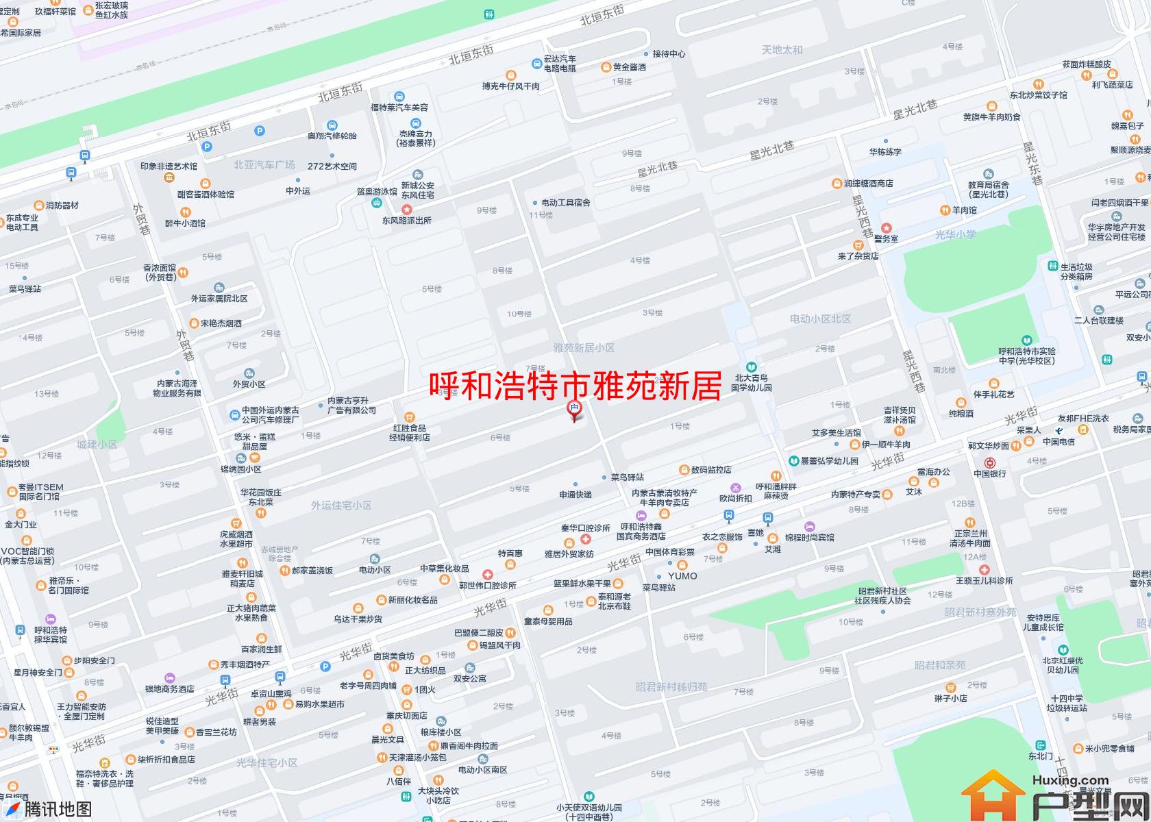 雅苑新居小区 - 户型网