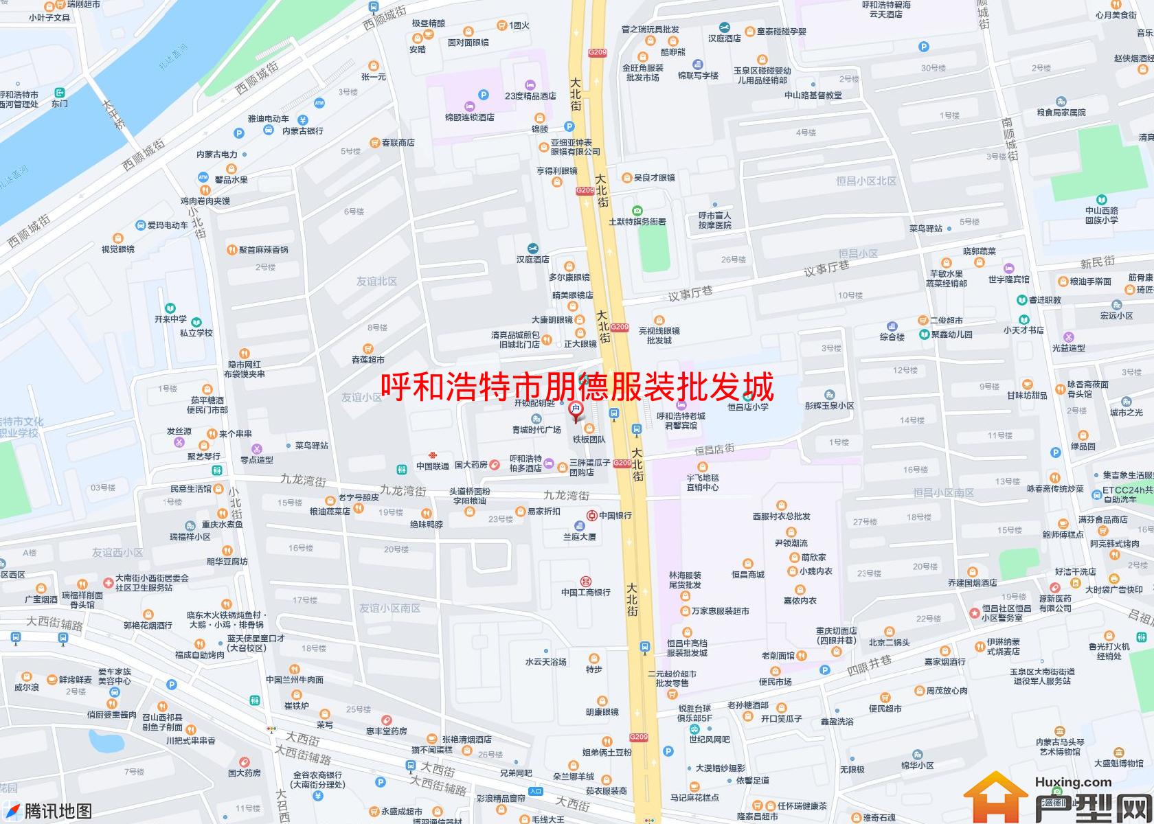 朋德服装批发城小区 - 户型网