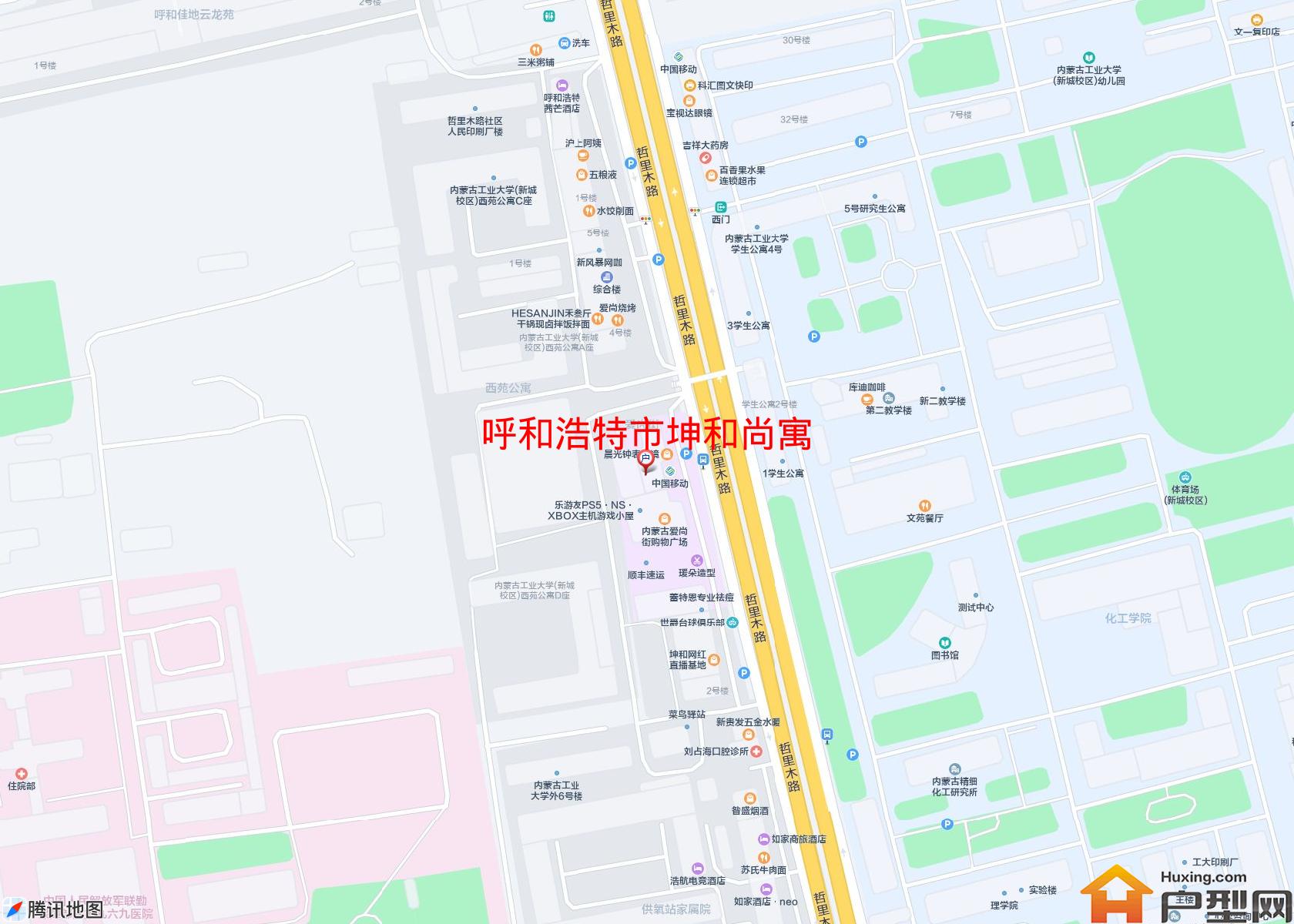 坤和尚寓小区 - 户型网