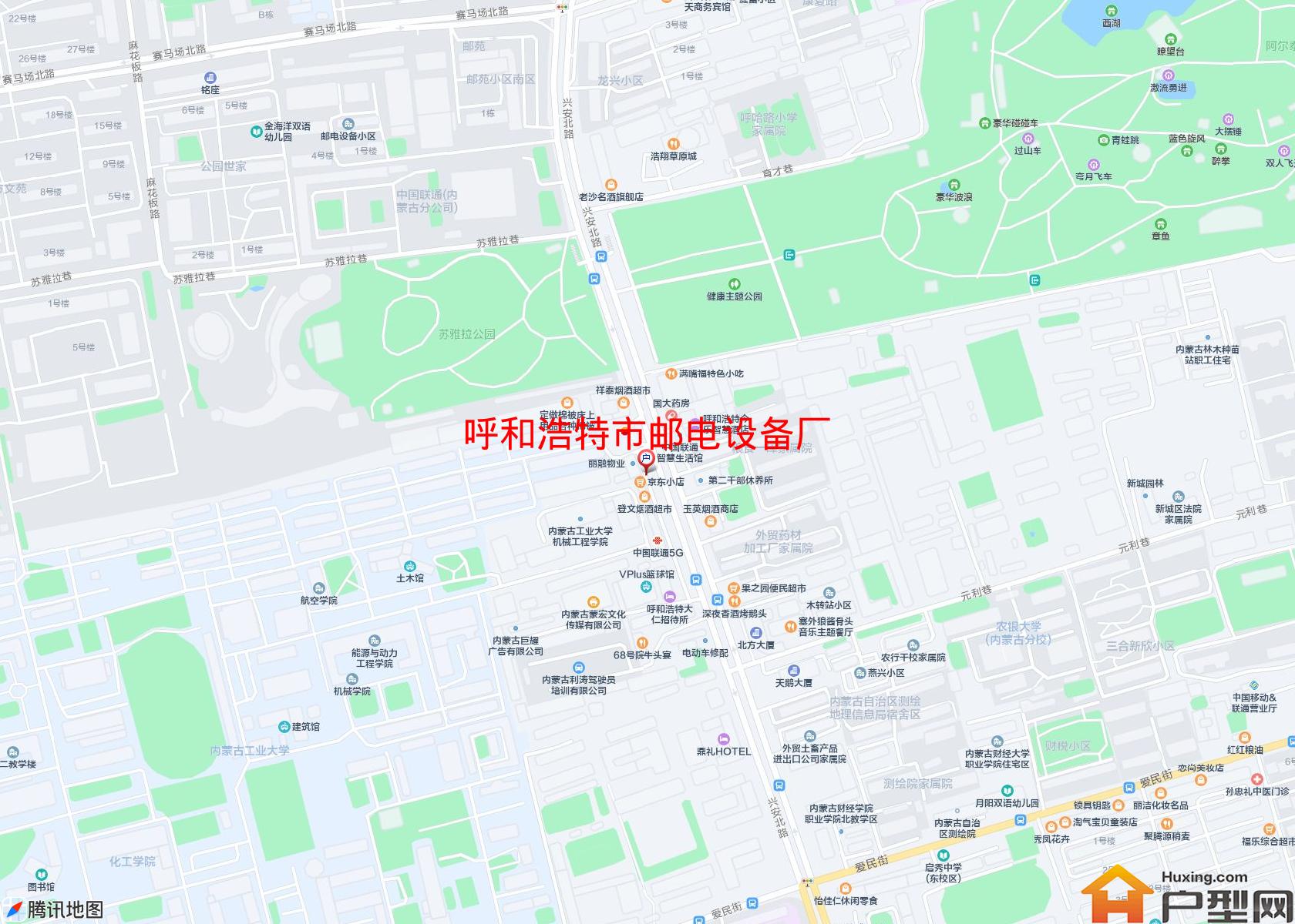 邮电设备厂小区 - 户型网