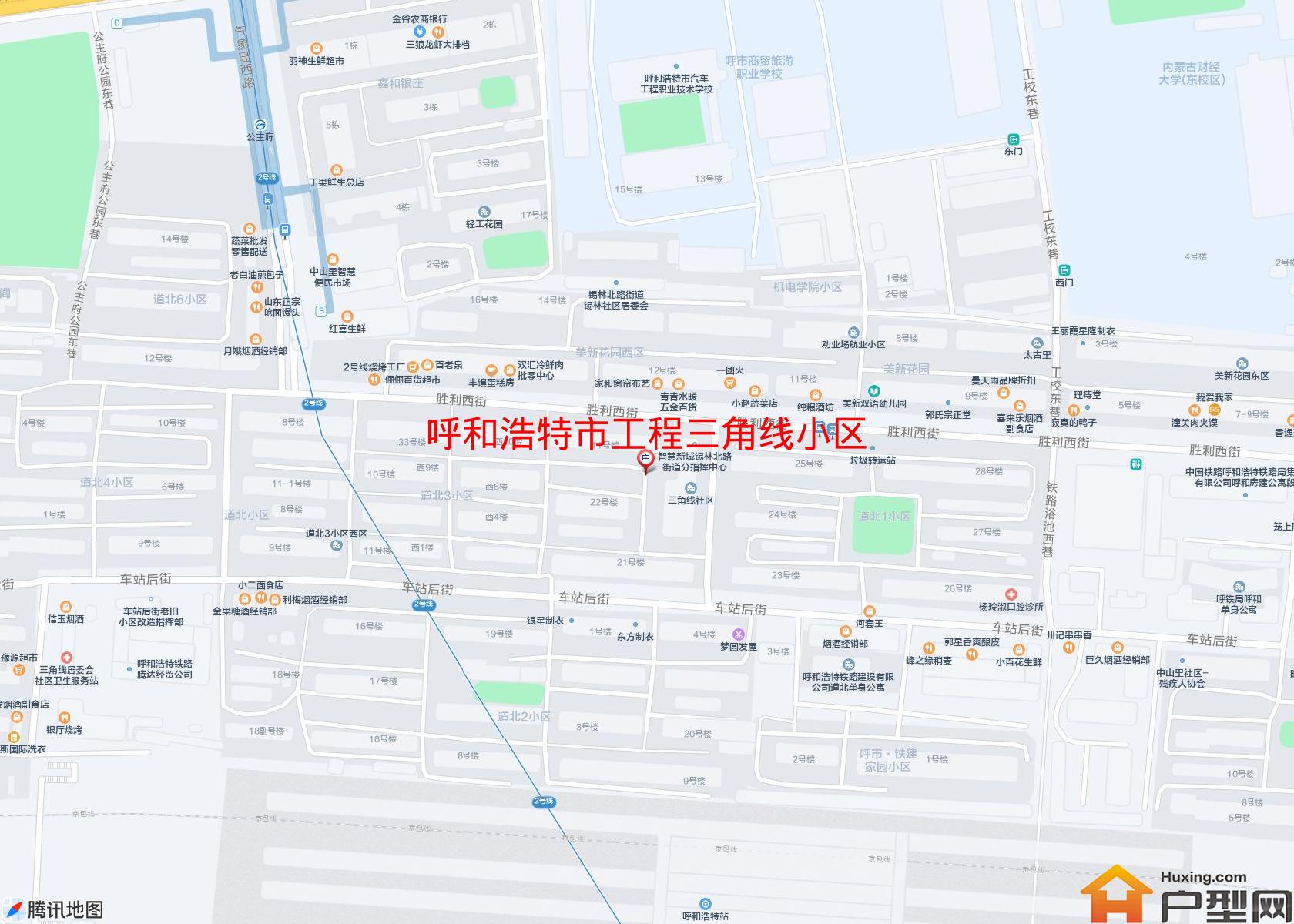 工程三角线小区小区 - 户型网