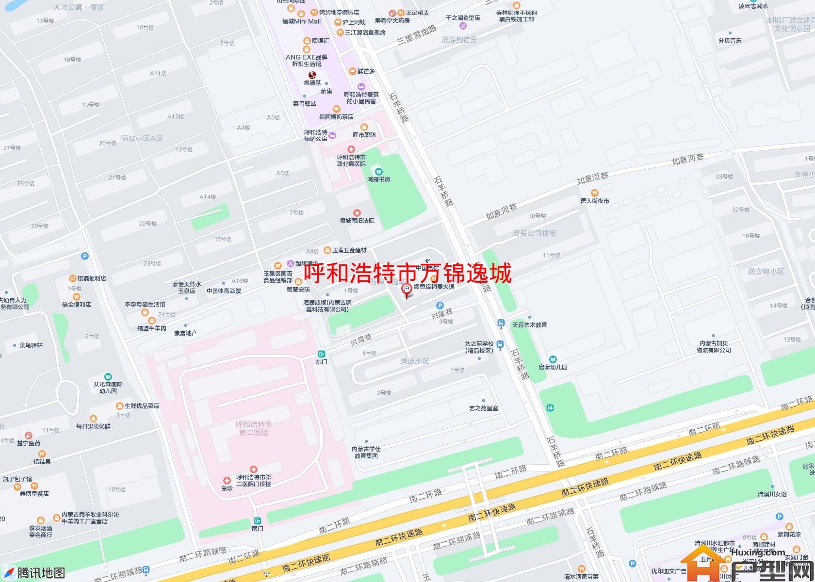 万锦逸城小区 - 户型网