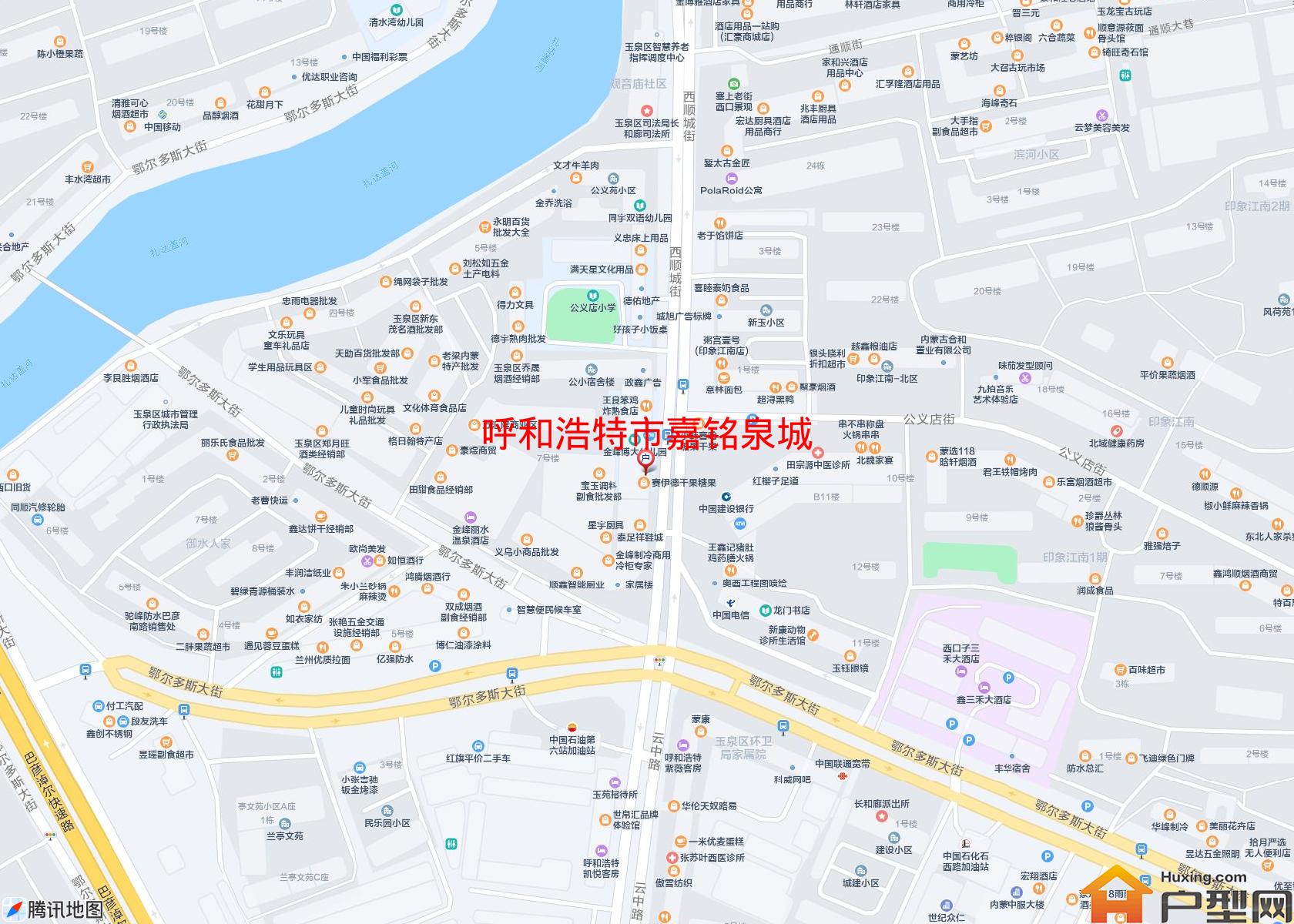 嘉铭泉城小区 - 户型网