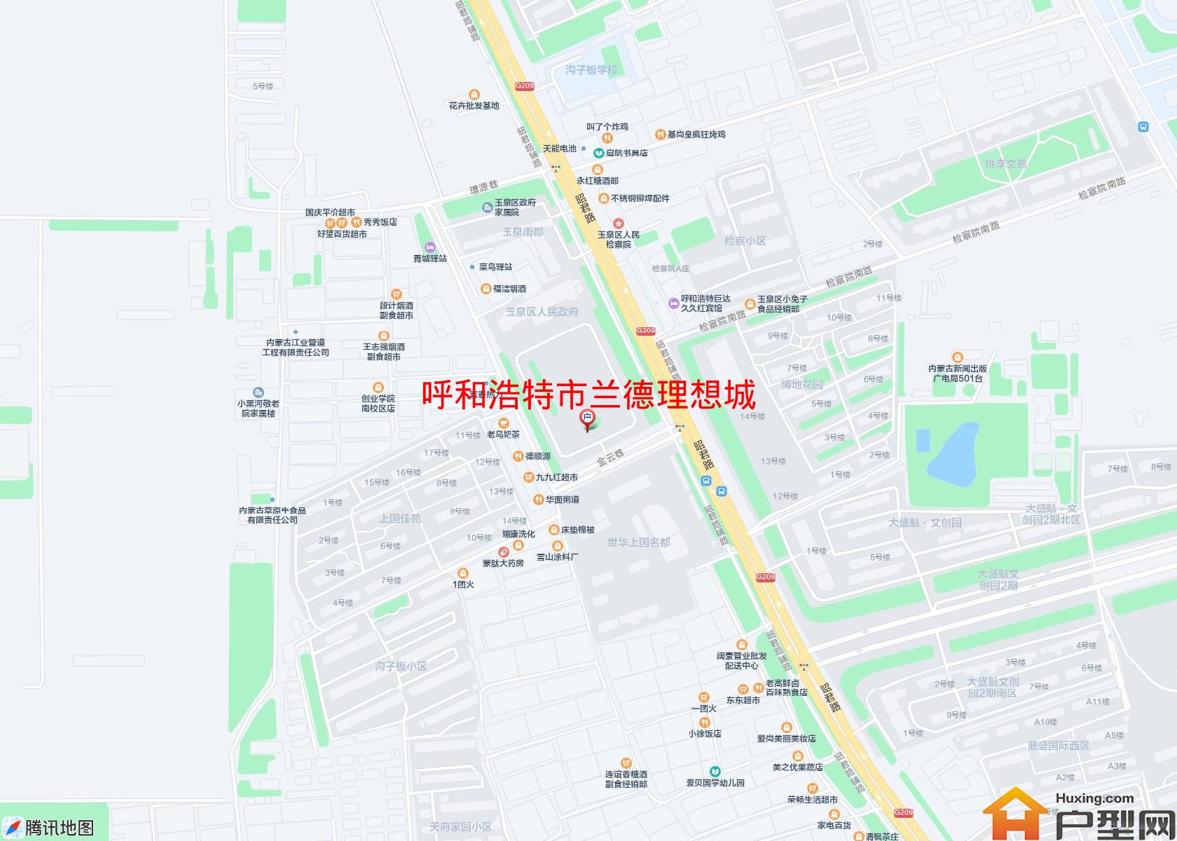 兰德理想城小区 - 户型网