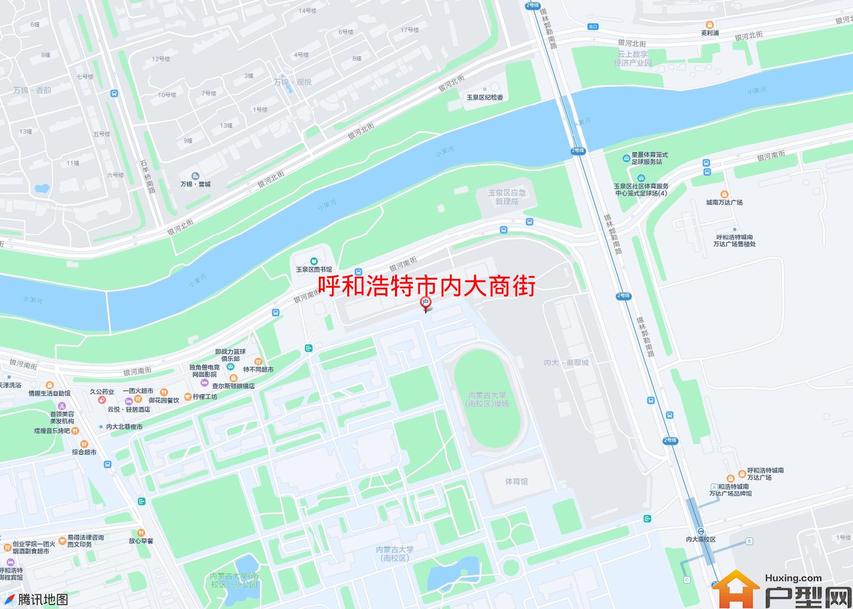 内大商街小区 - 户型网
