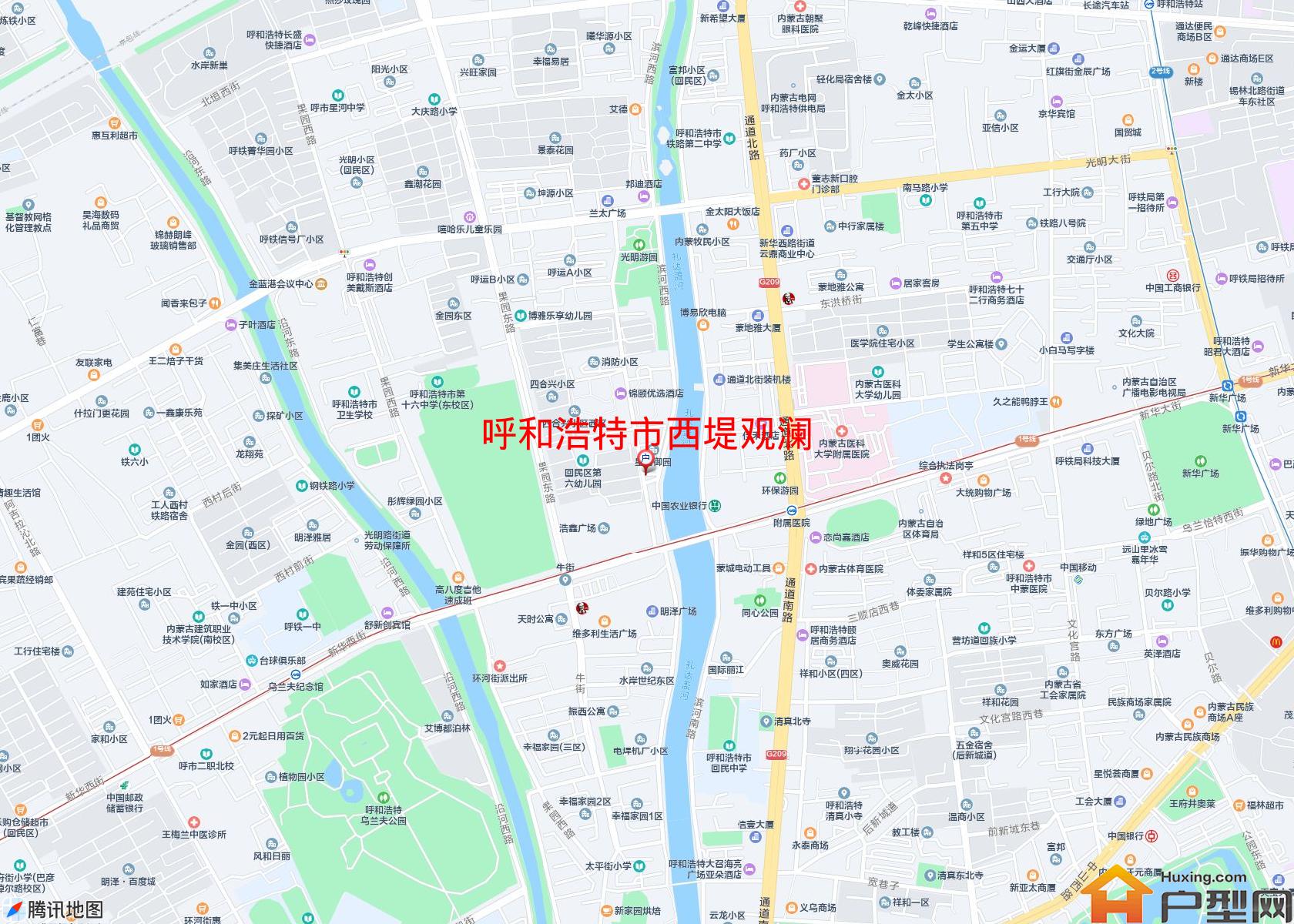西堤观澜小区 - 户型网