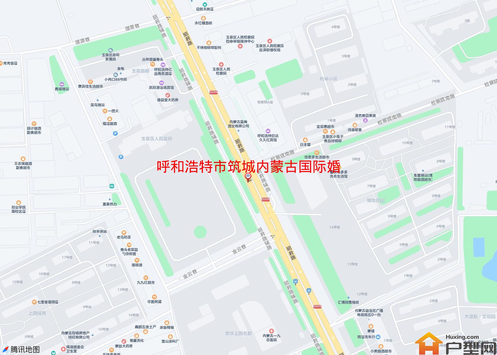 筑城内蒙古国际婚庆用品城小区 - 户型网
