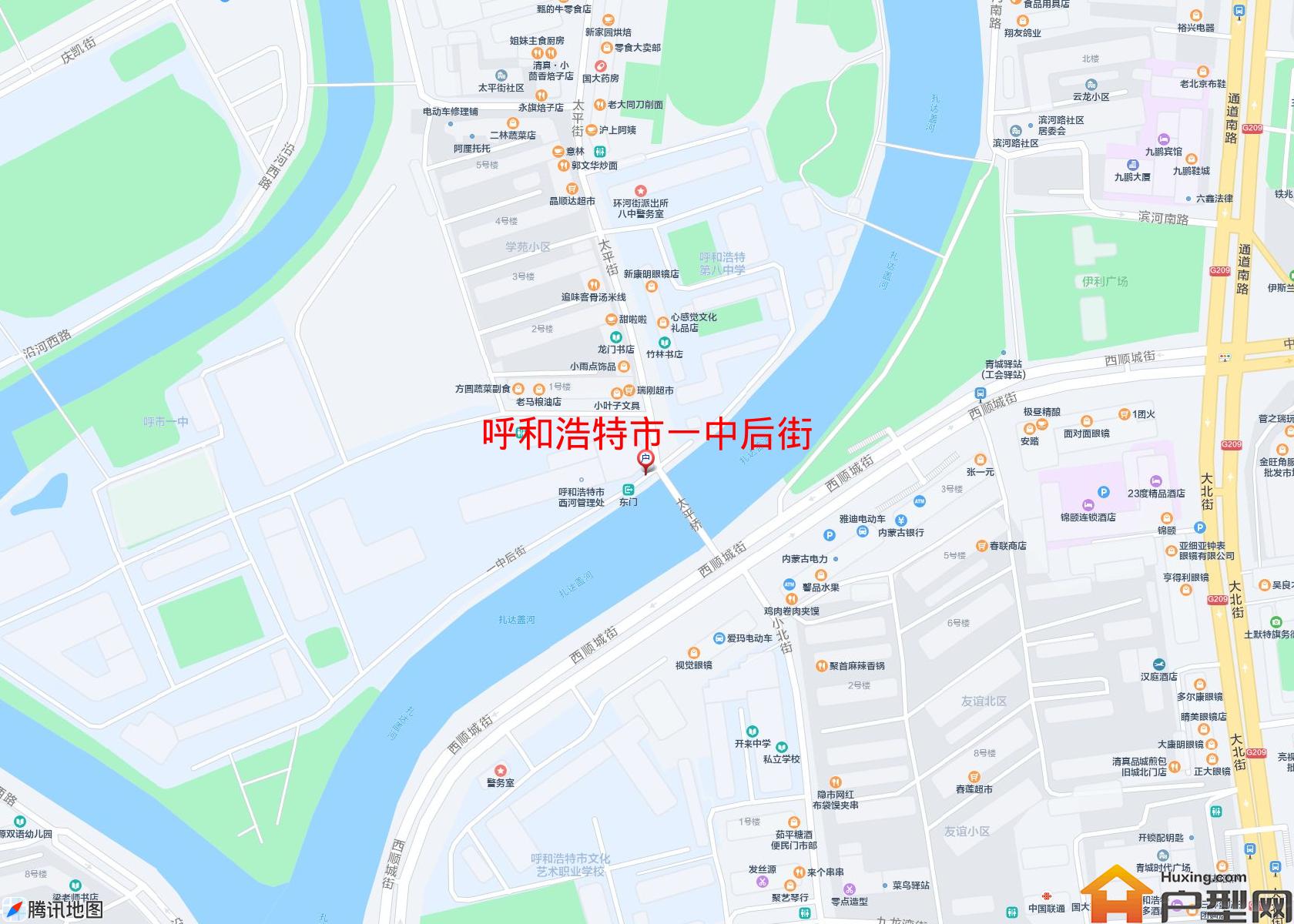 一中后街小区 - 户型网