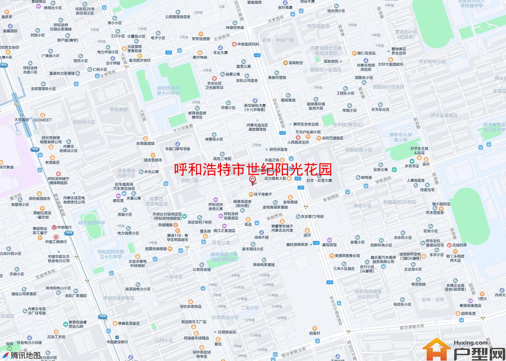 世纪阳光花园小区 - 户型网