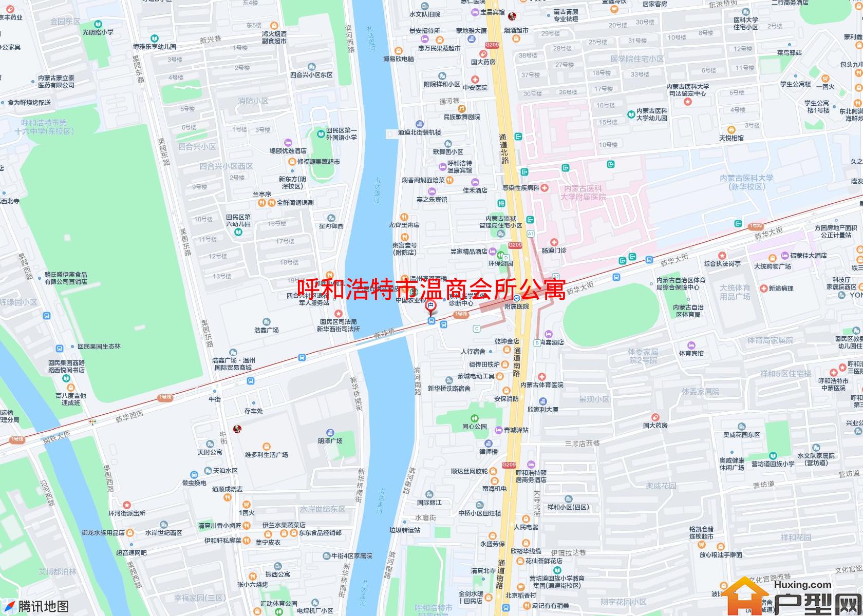 温商会所公寓小区 - 户型网