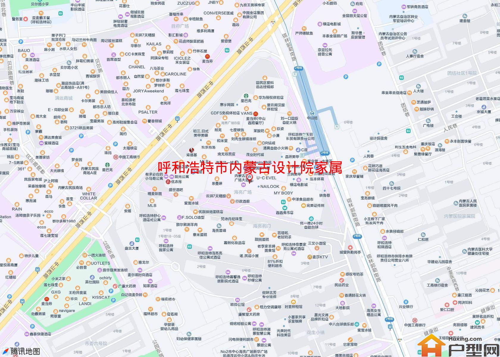 内蒙古设计院家属楼小区 - 户型网
