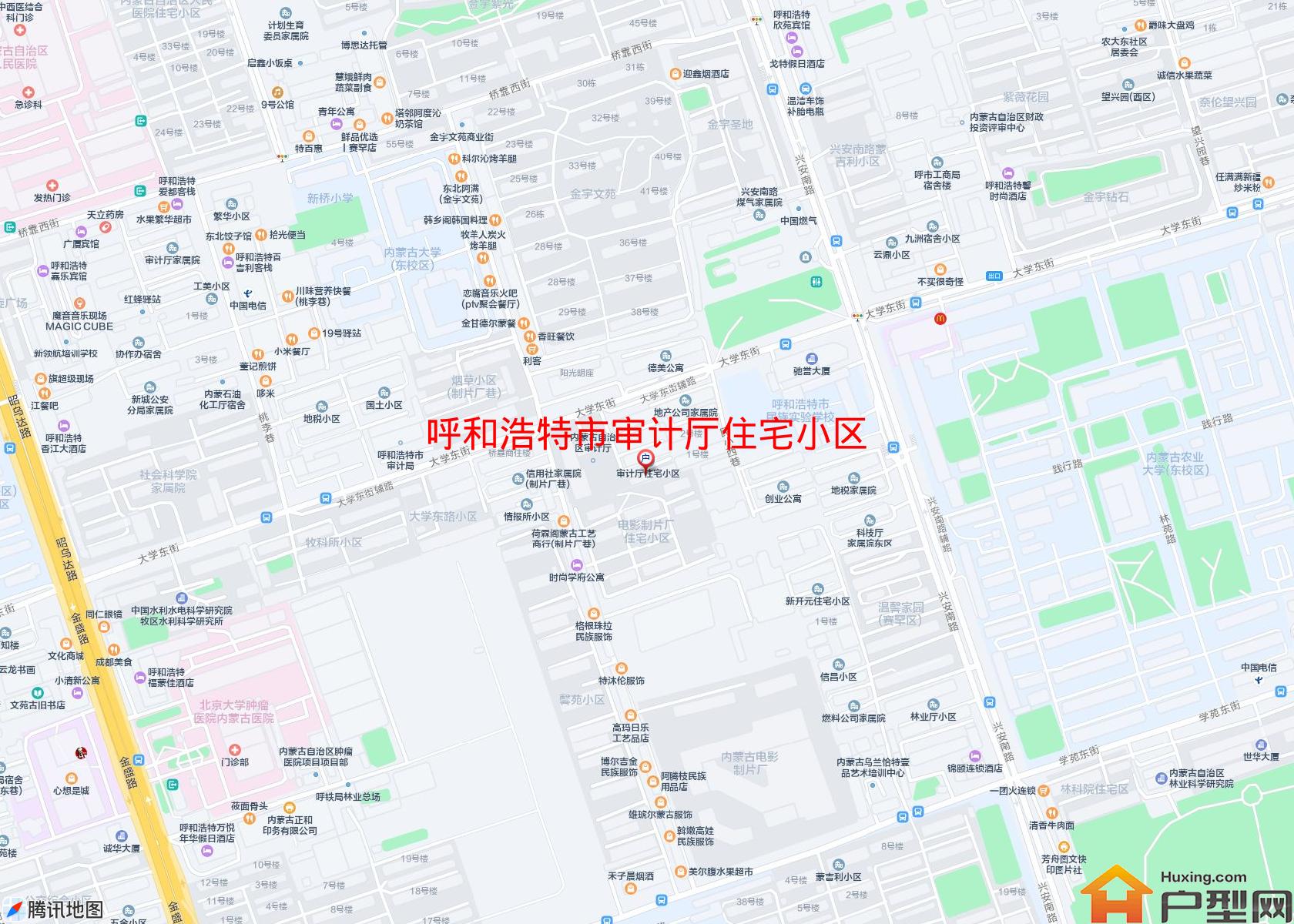 审计厅住宅小区小区 - 户型网