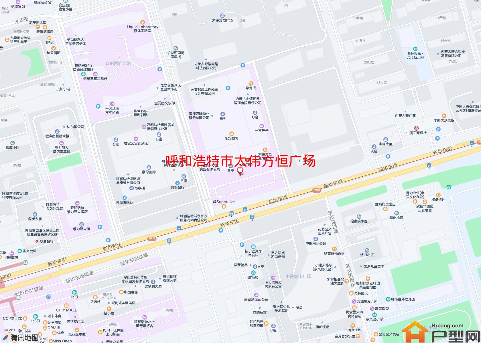 太伟方恒广场小区 - 户型网
