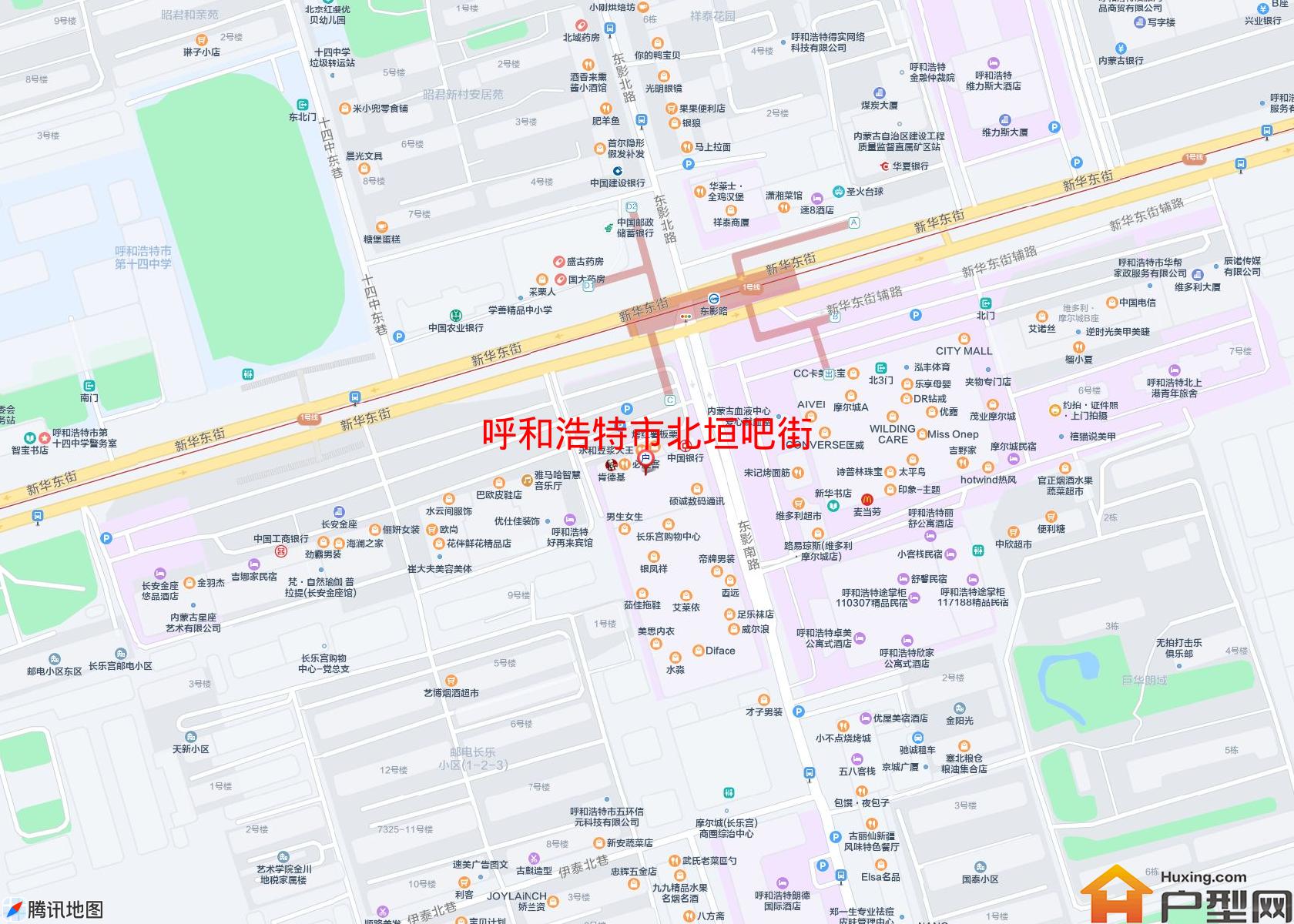 北垣吧街小区 - 户型网