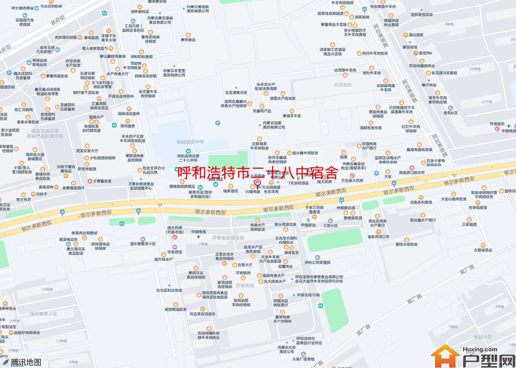 二十八中宿舍小区 - 户型网