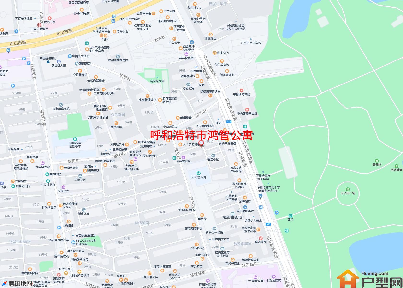 鸿智公寓小区 - 户型网