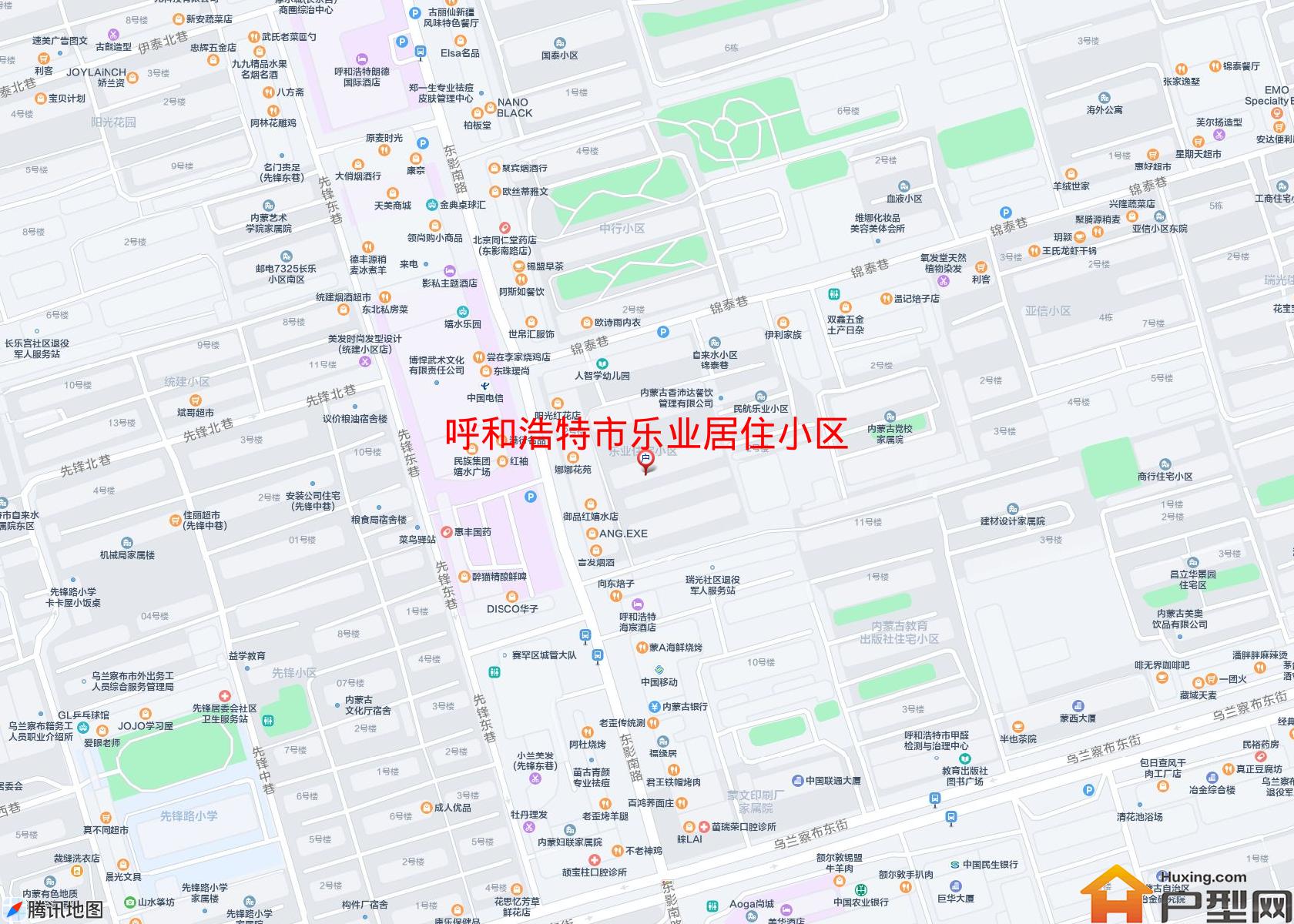 乐业居住小区小区 - 户型网