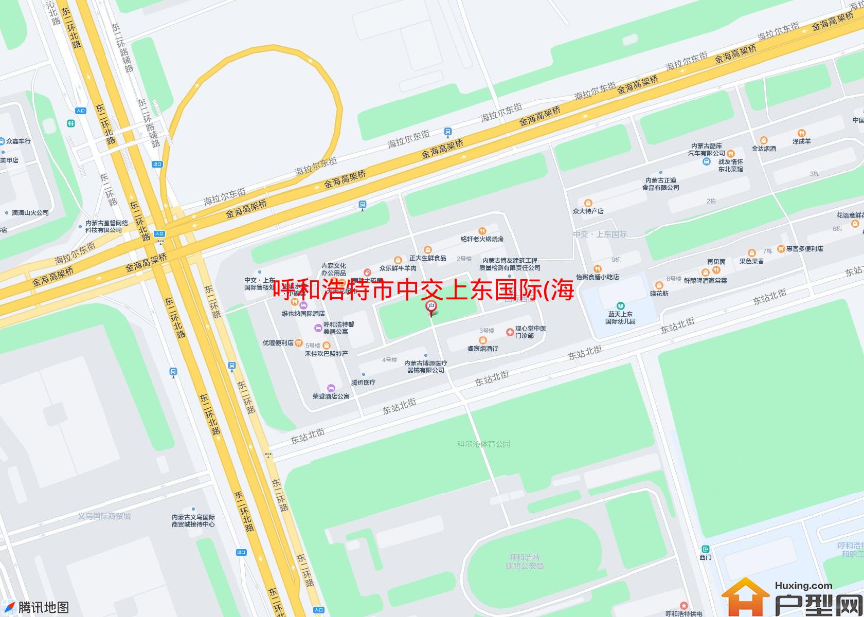 中交上东国际(海拉尔东路)小区 - 户型网