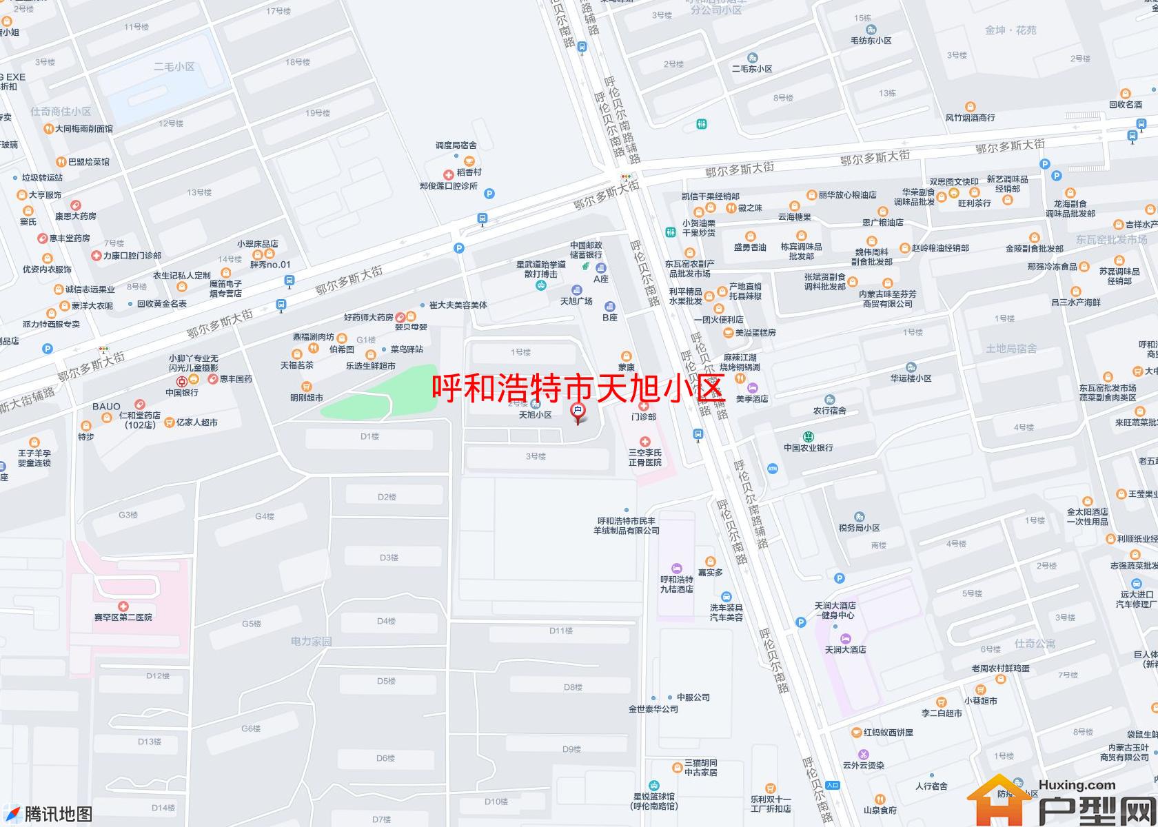 天旭小区小区 - 户型网