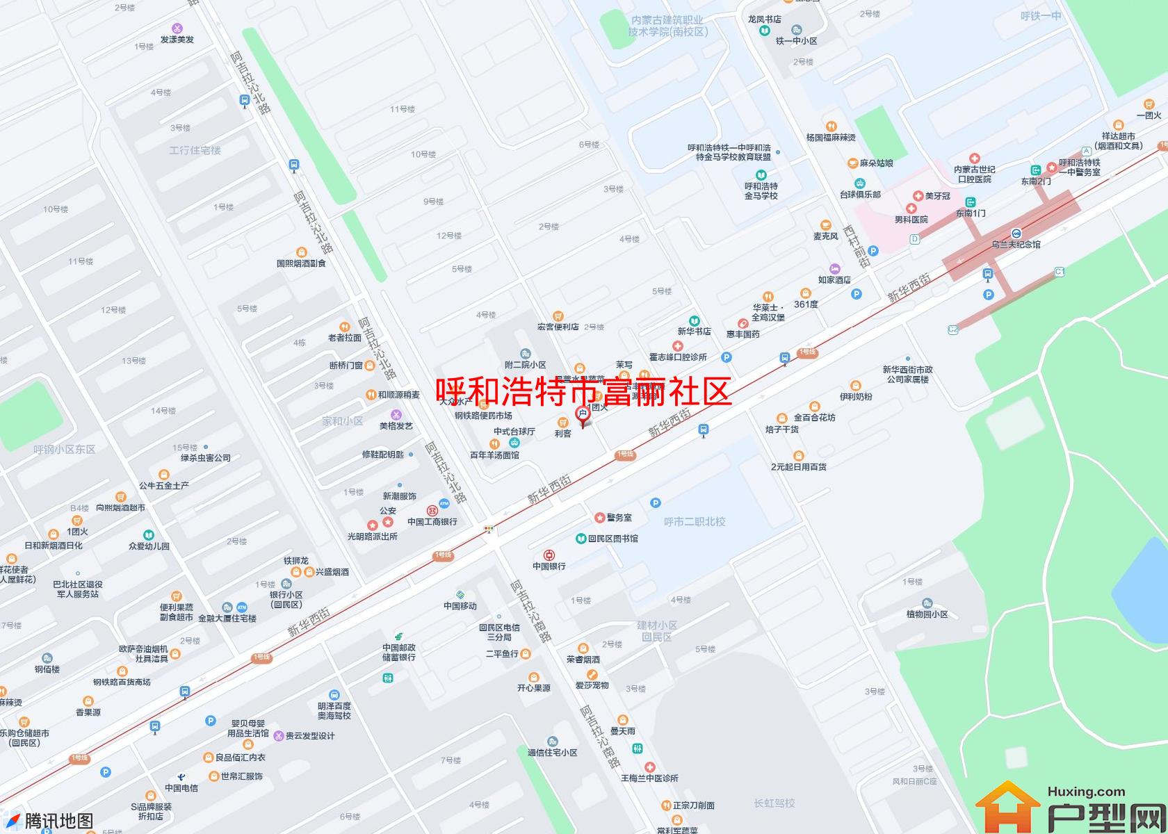 富丽社区小区 - 户型网