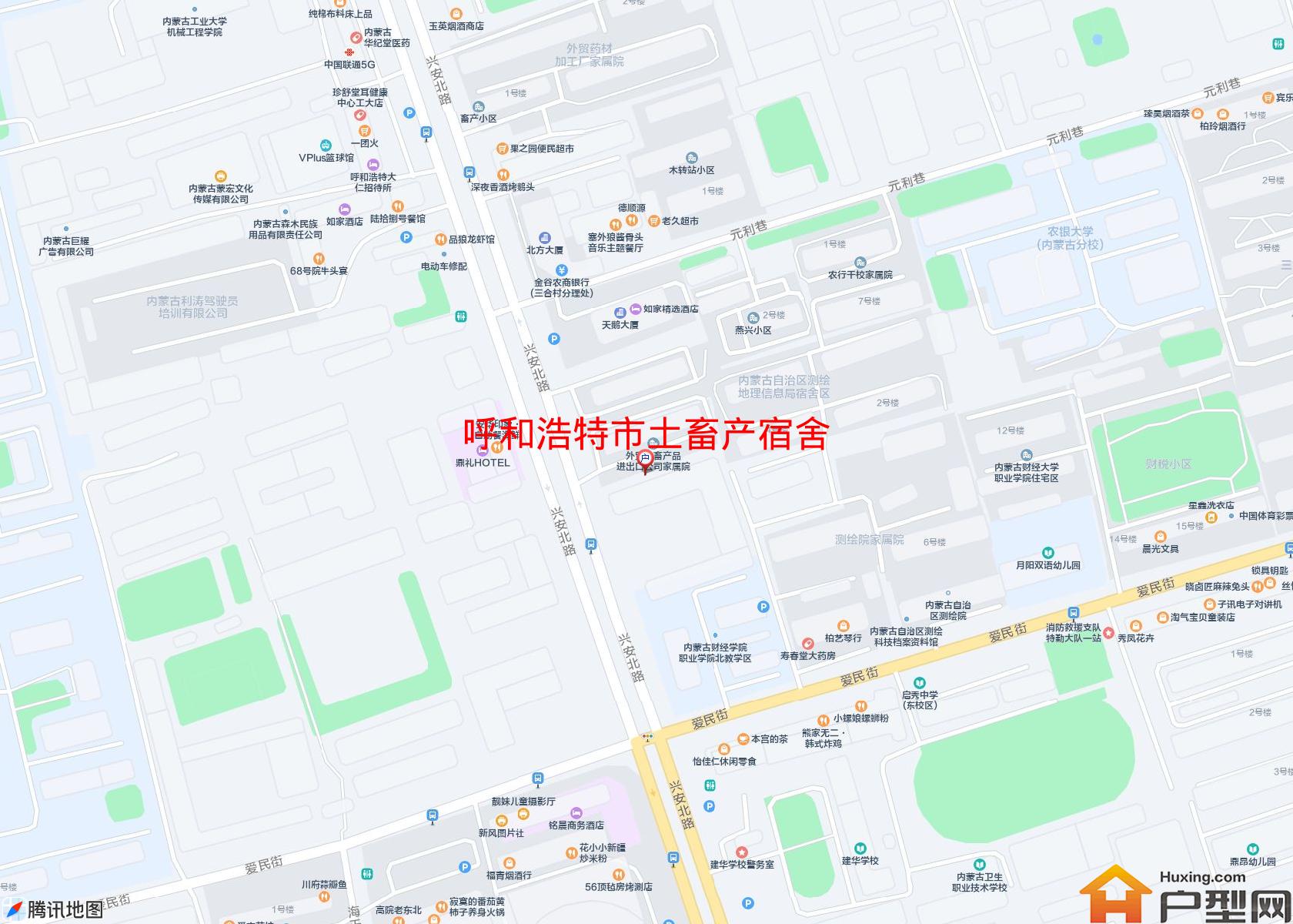 土畜产宿舍小区 - 户型网