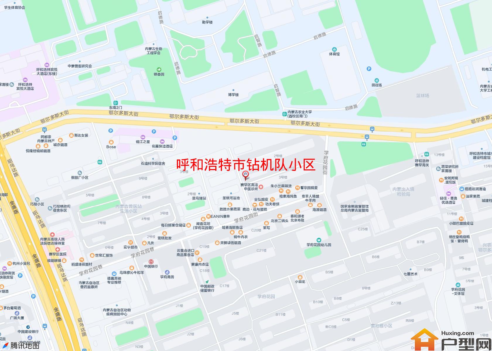 钻机队小区小区 - 户型网