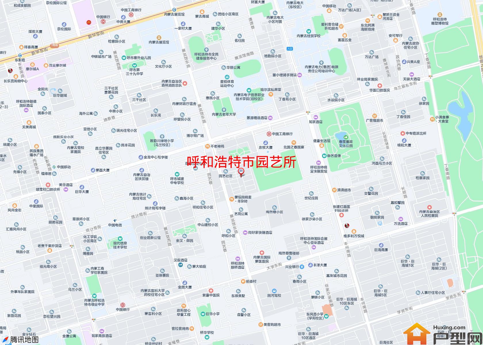 园艺所小区 - 户型网