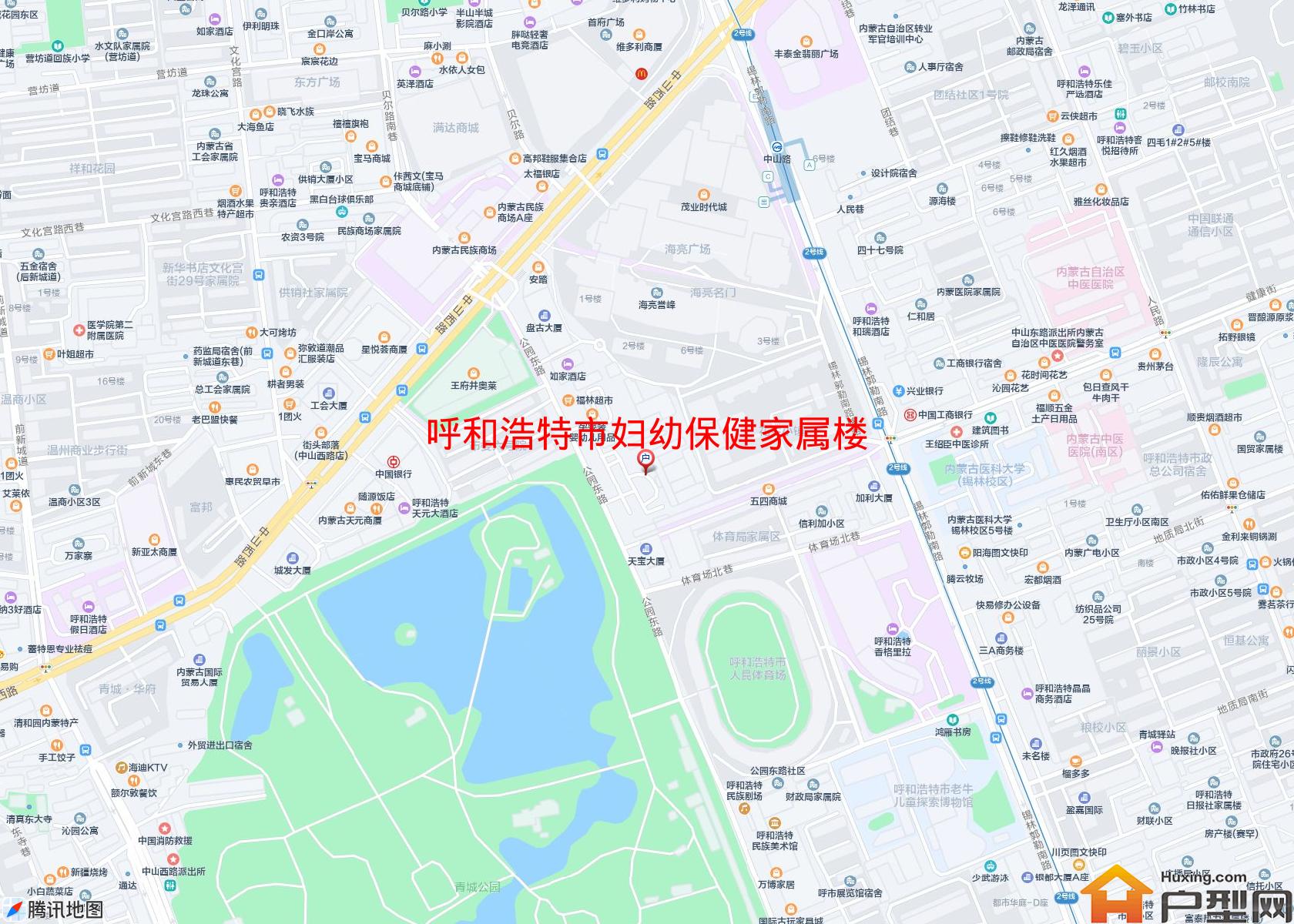 妇幼保健家属楼小区 - 户型网