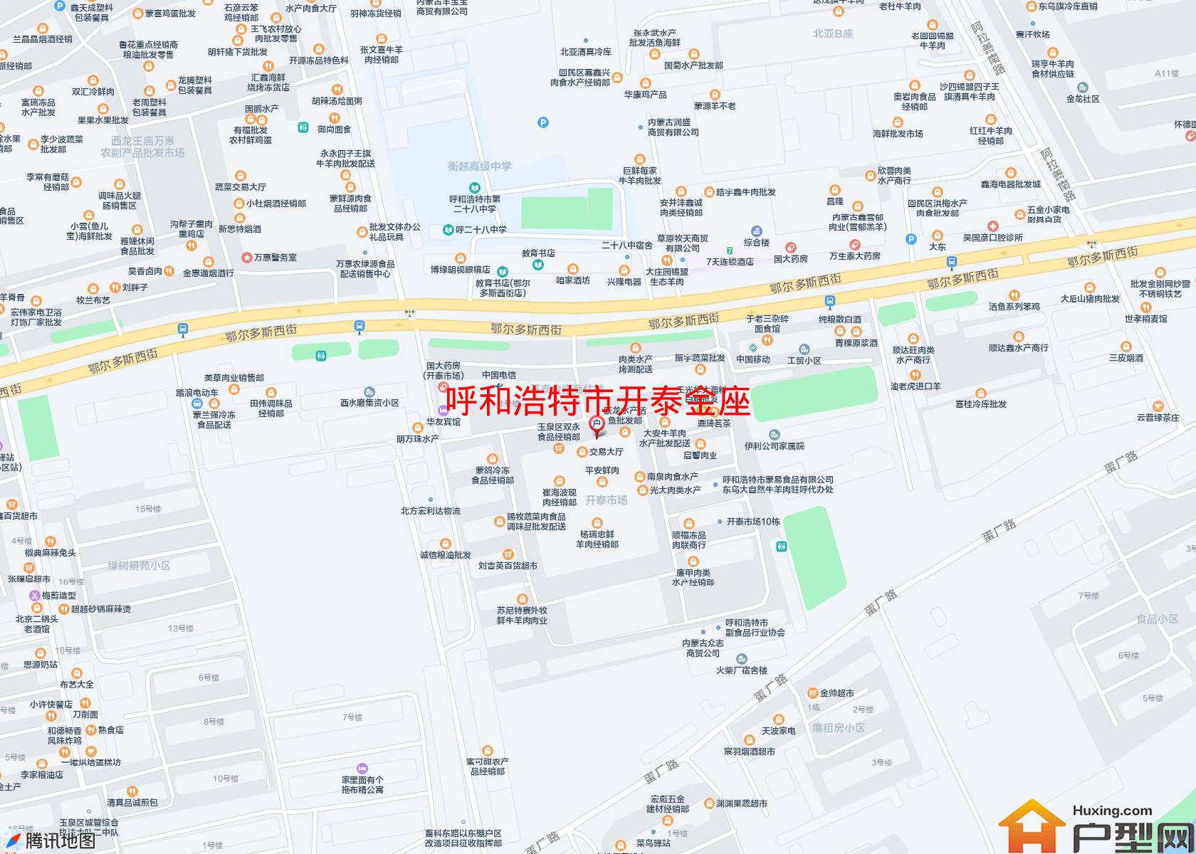 开泰金座小区 - 户型网