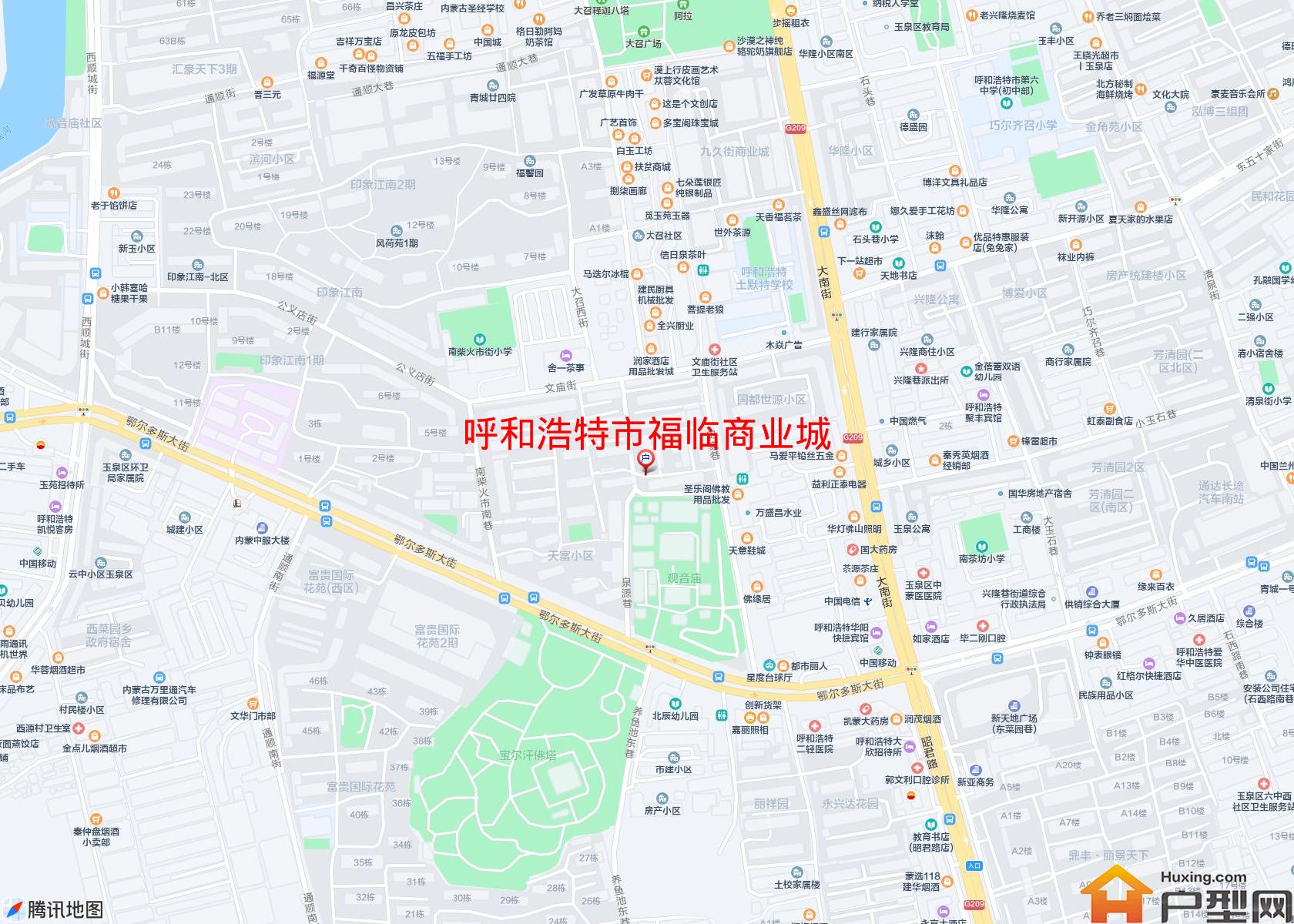 福临商业城小区 - 户型网