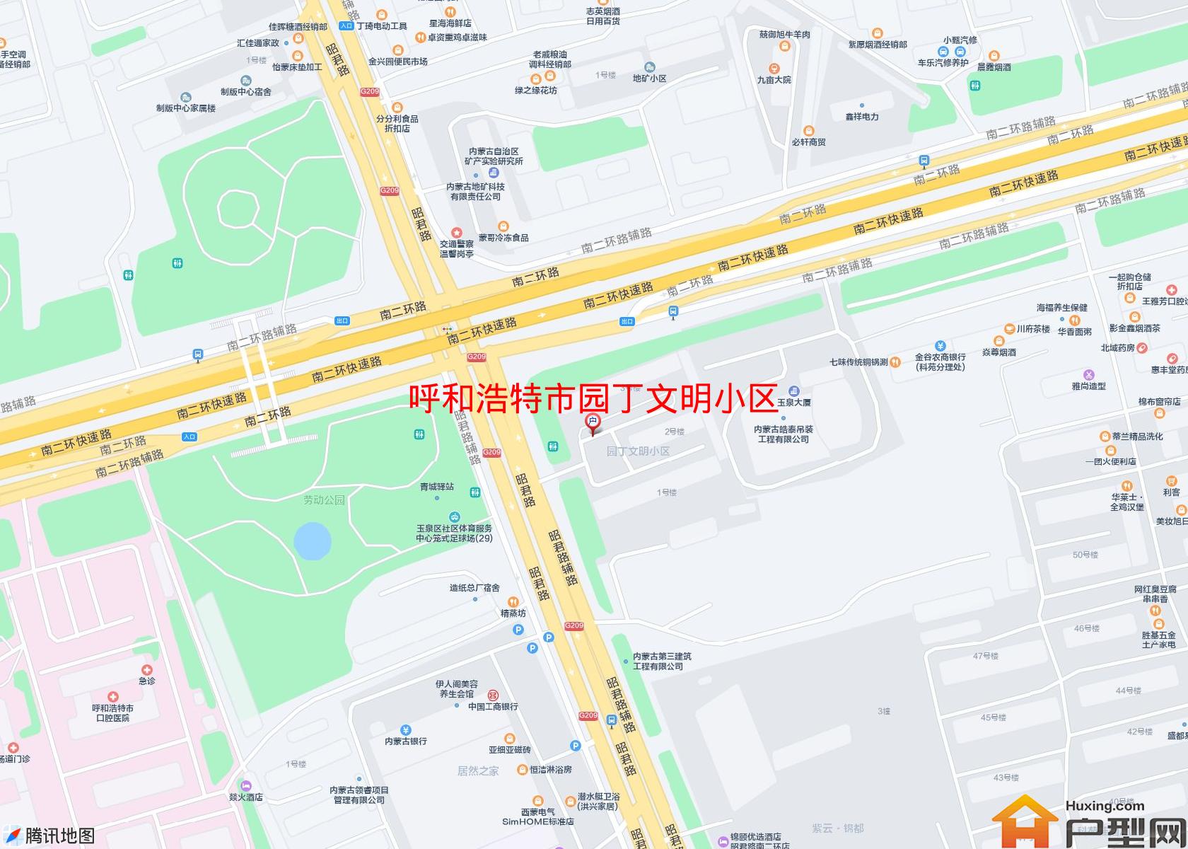 园丁文明小区小区 - 户型网