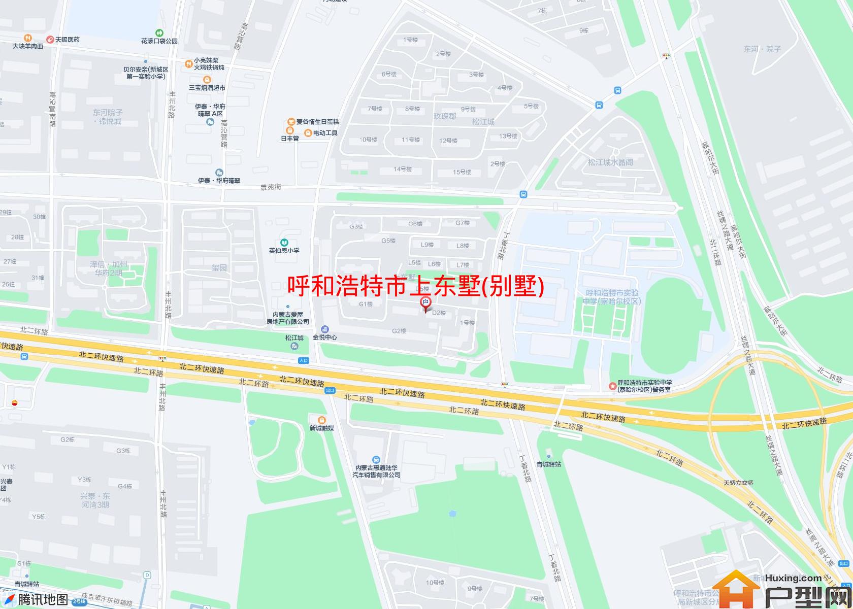 上东墅(别墅)小区 - 户型网