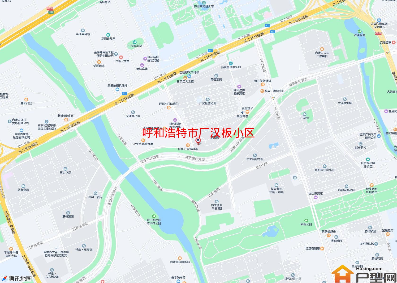 厂汉板小区小区 - 户型网