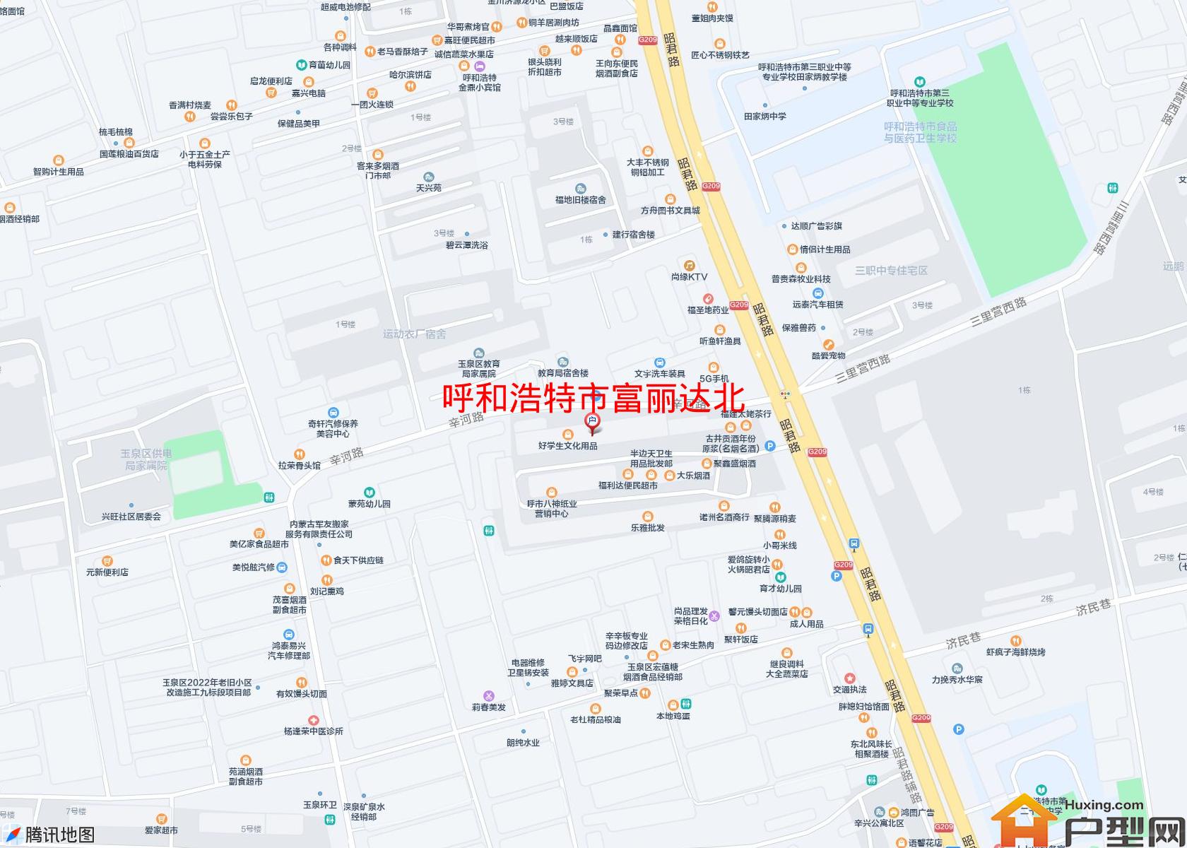 富丽达北小区 - 户型网
