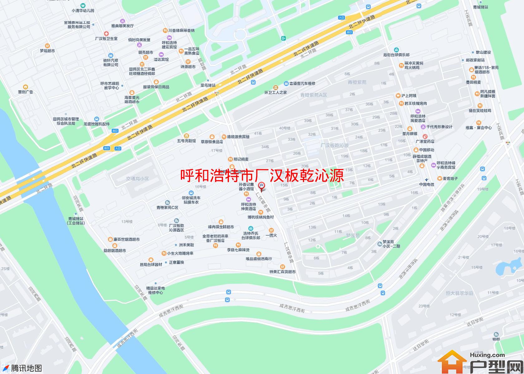 厂汉板乾沁源小区 - 户型网