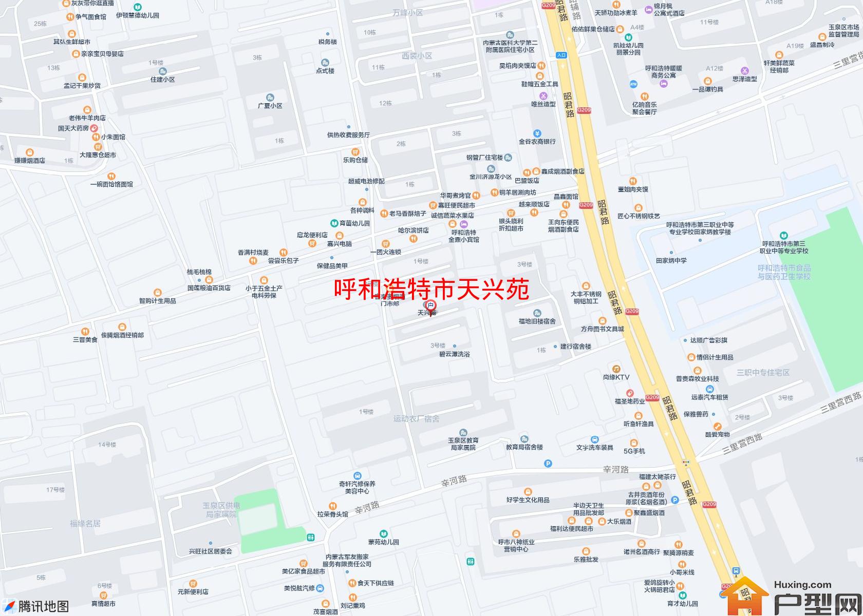 天兴苑小区 - 户型网