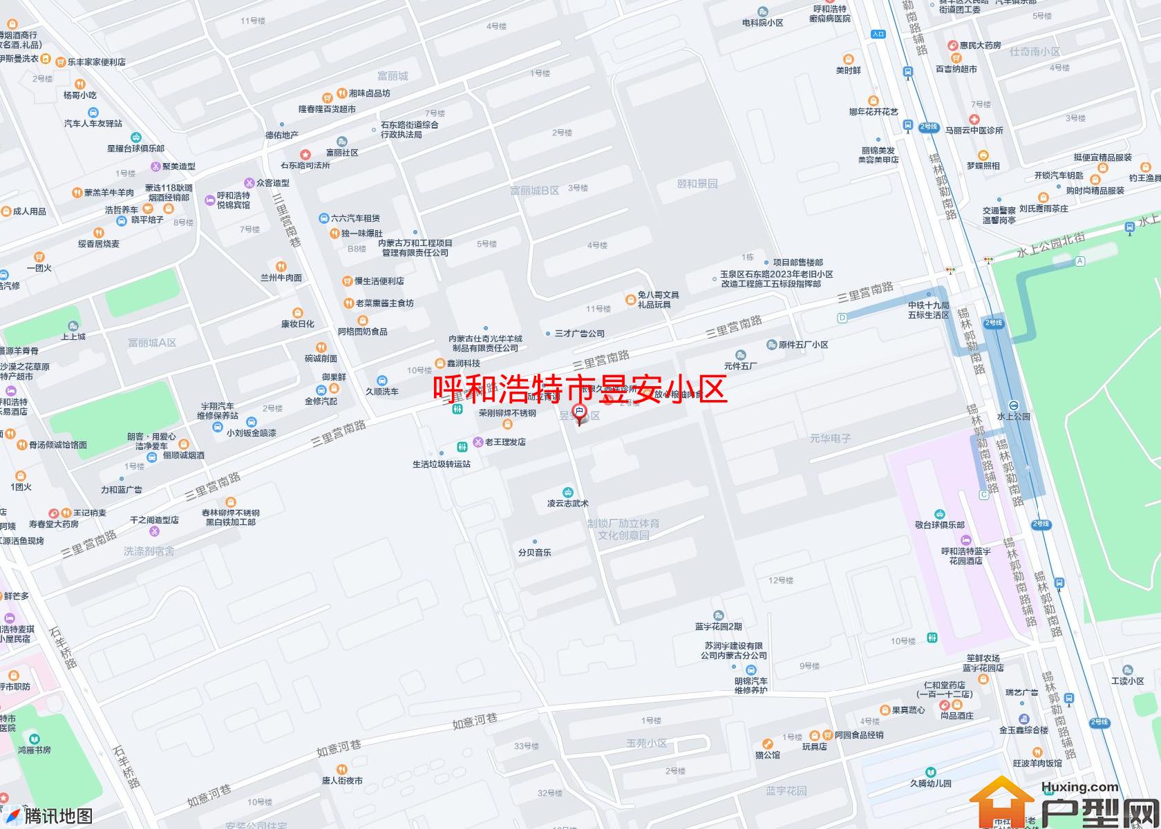 昱安小区小区 - 户型网