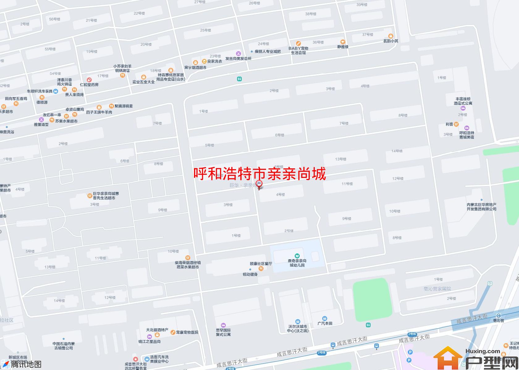 亲亲尚城小区 - 户型网