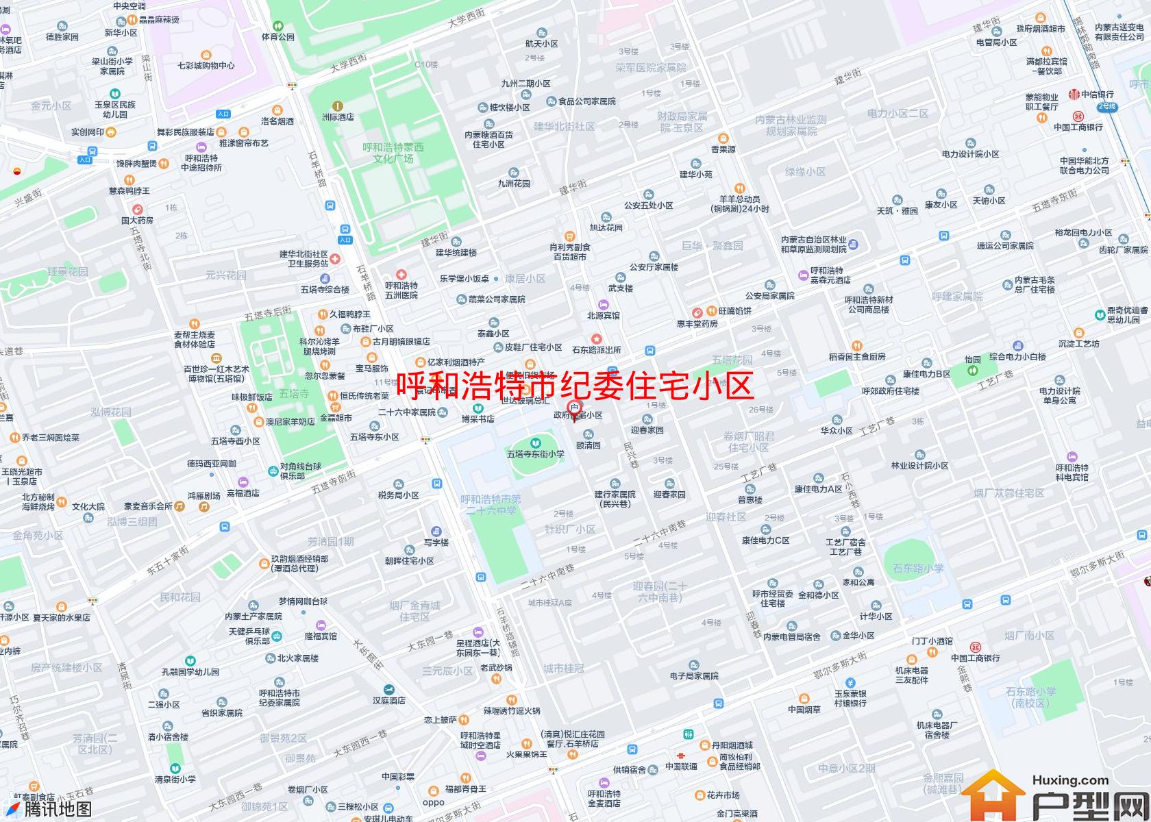 纪委住宅小区小区 - 户型网